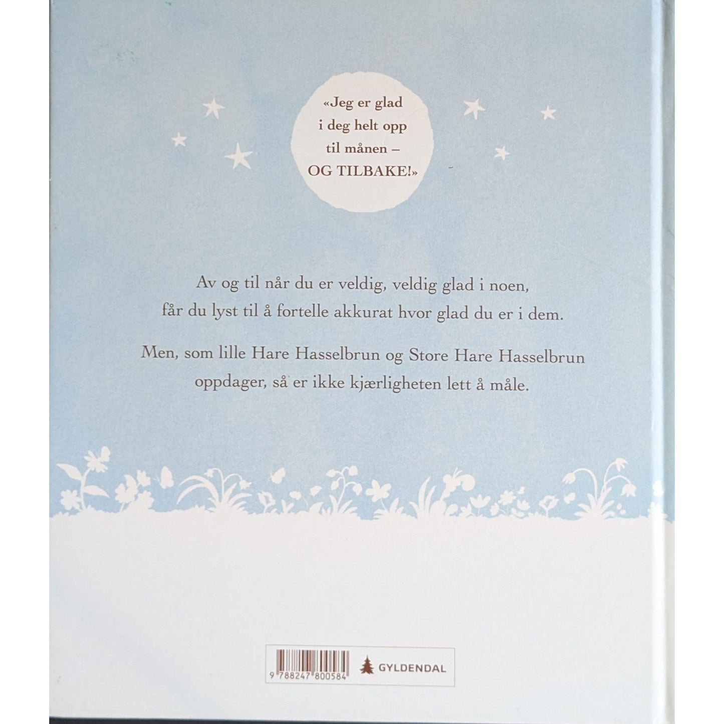 Gjett hvor glad jeg er i deg, brukte bøker av Sam McBratney. Bokhandel