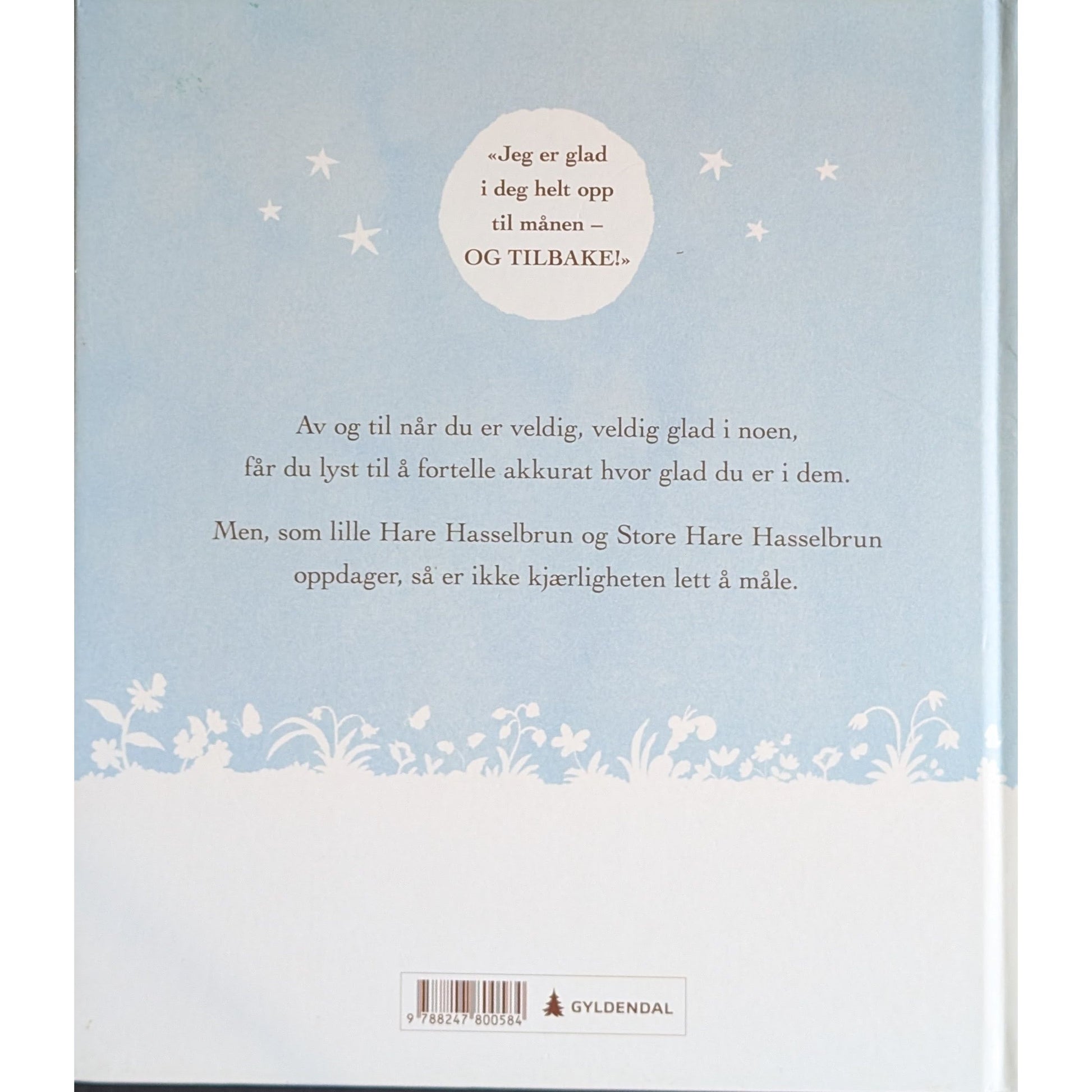 Gjett hvor glad jeg er i deg, brukte bøker av Sam McBratney. Bokhandel