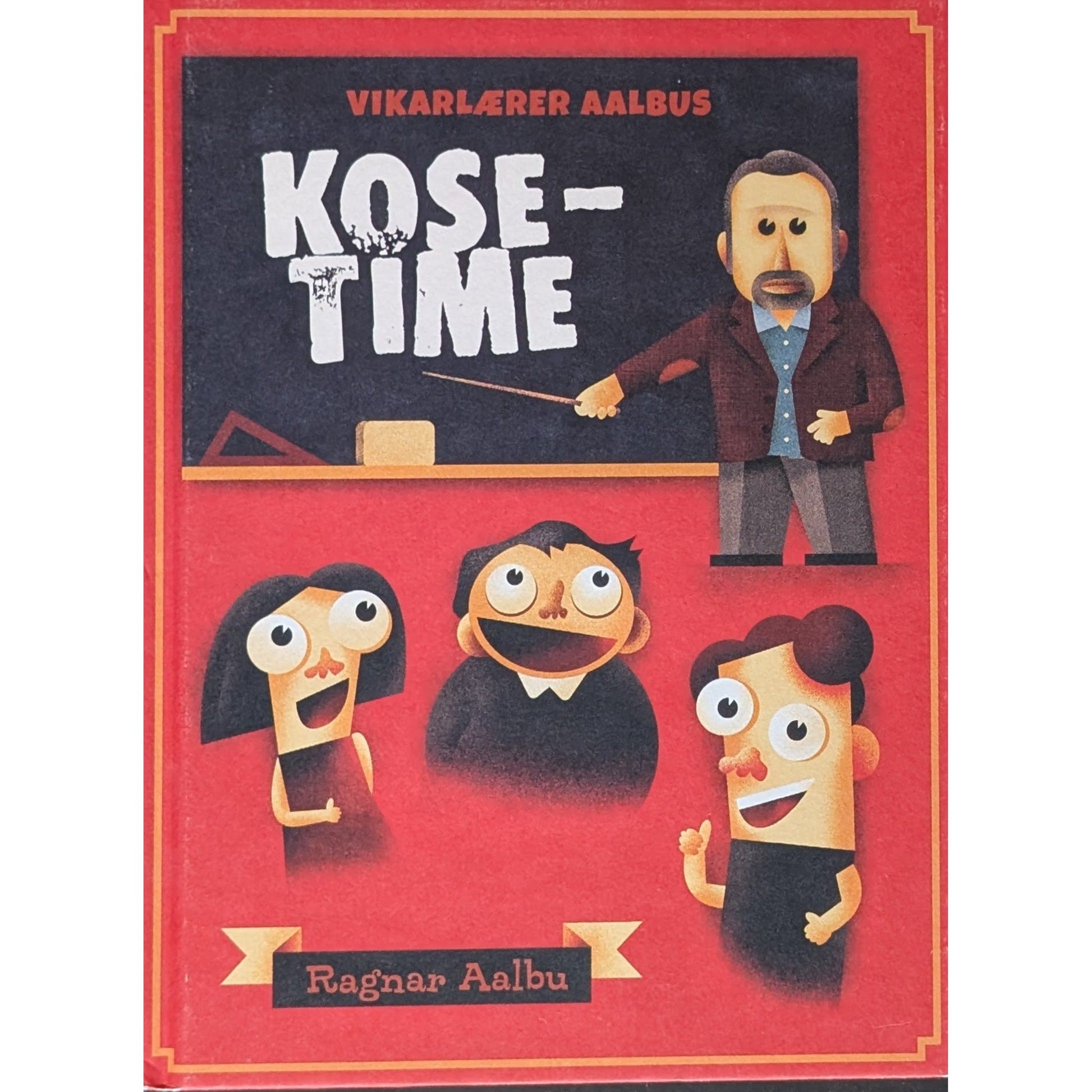 Vikarlærer Aalbus kosetime. Brukte bøker av Ragnar Aalbu.  Bokhandel