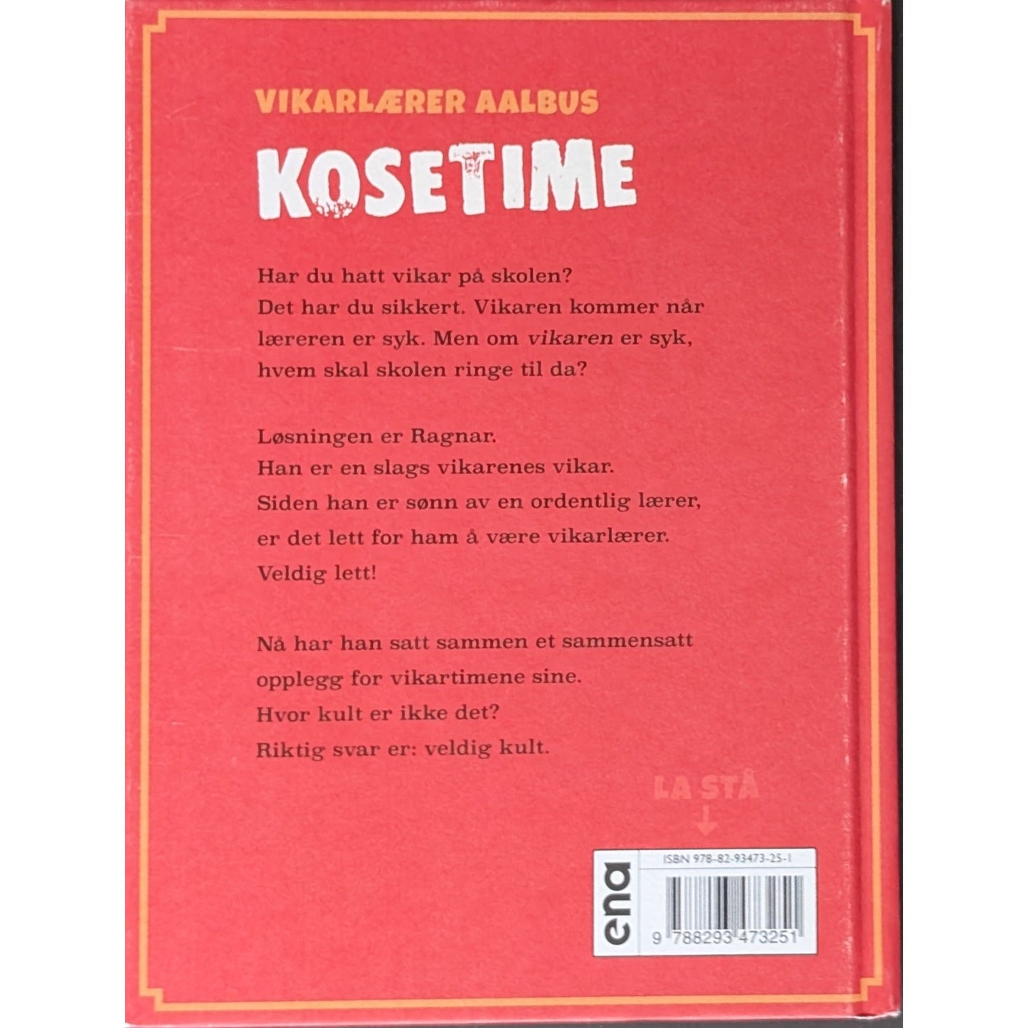 Vikarlærer Aalbus kosetime. Brukte bøker av Ragnar Aalbu.  Bokhandel