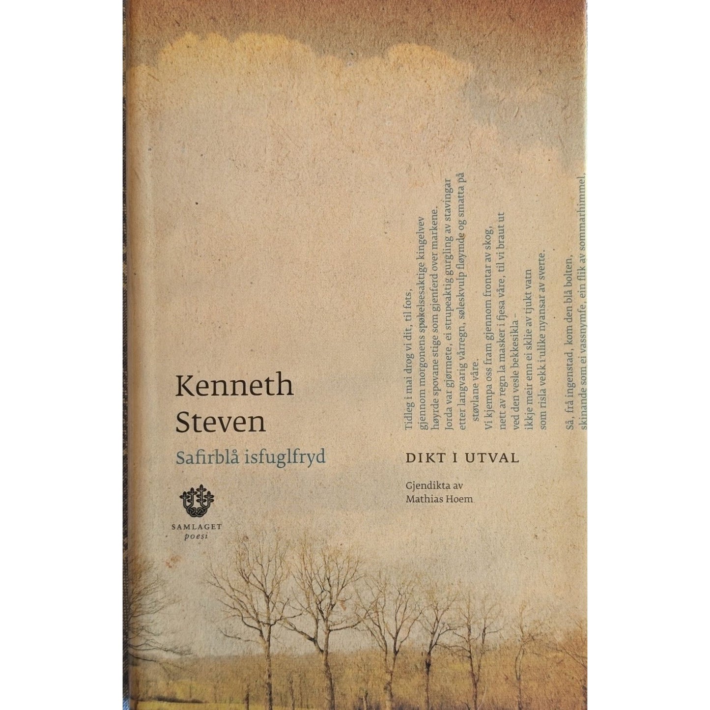 Safirblå isfuglfryd  Brukte bøker av Kenneth Steven. Inventaret bokhandel