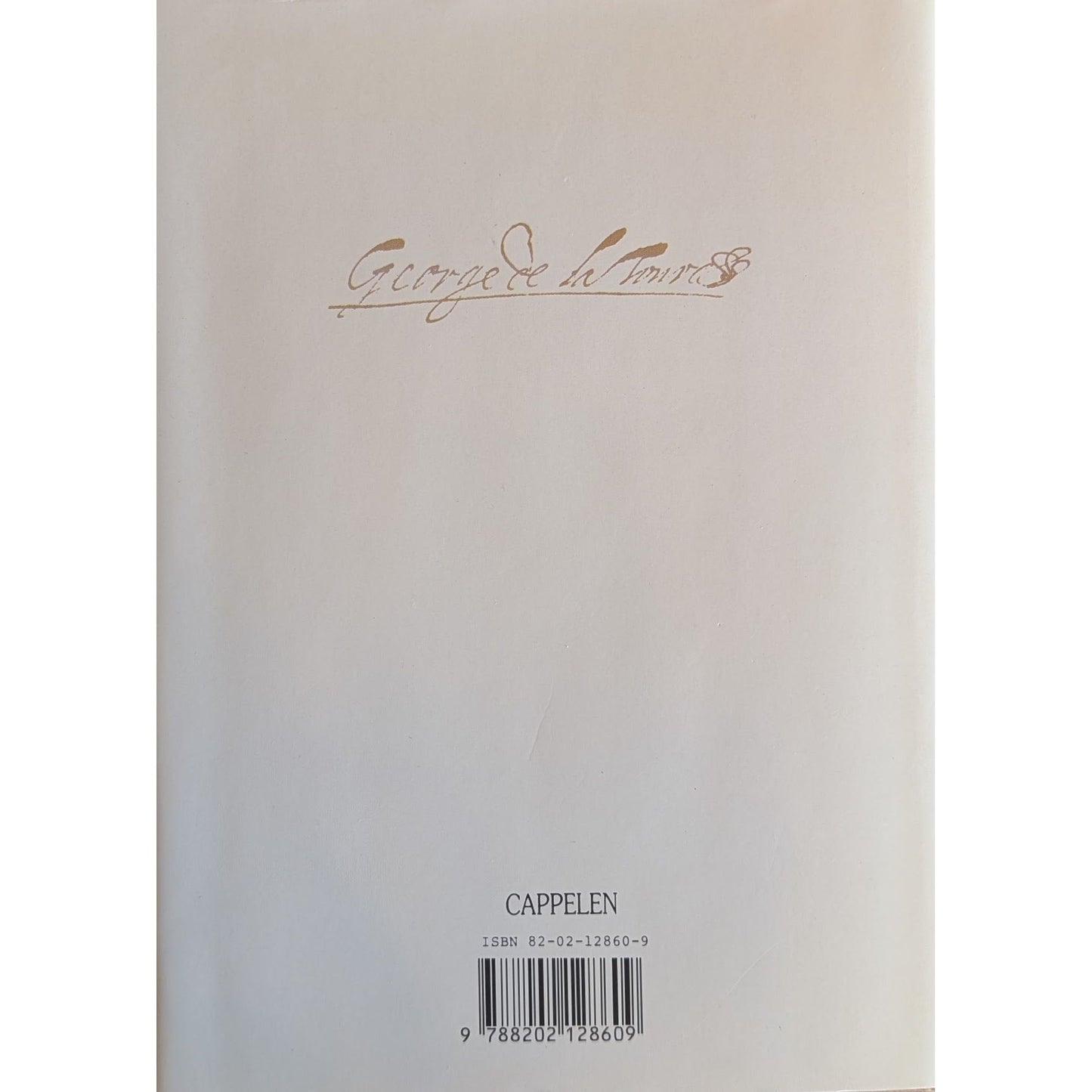 Meditasjonar over George de La Tour. Brukte bøker av Paal-Helge Haugen