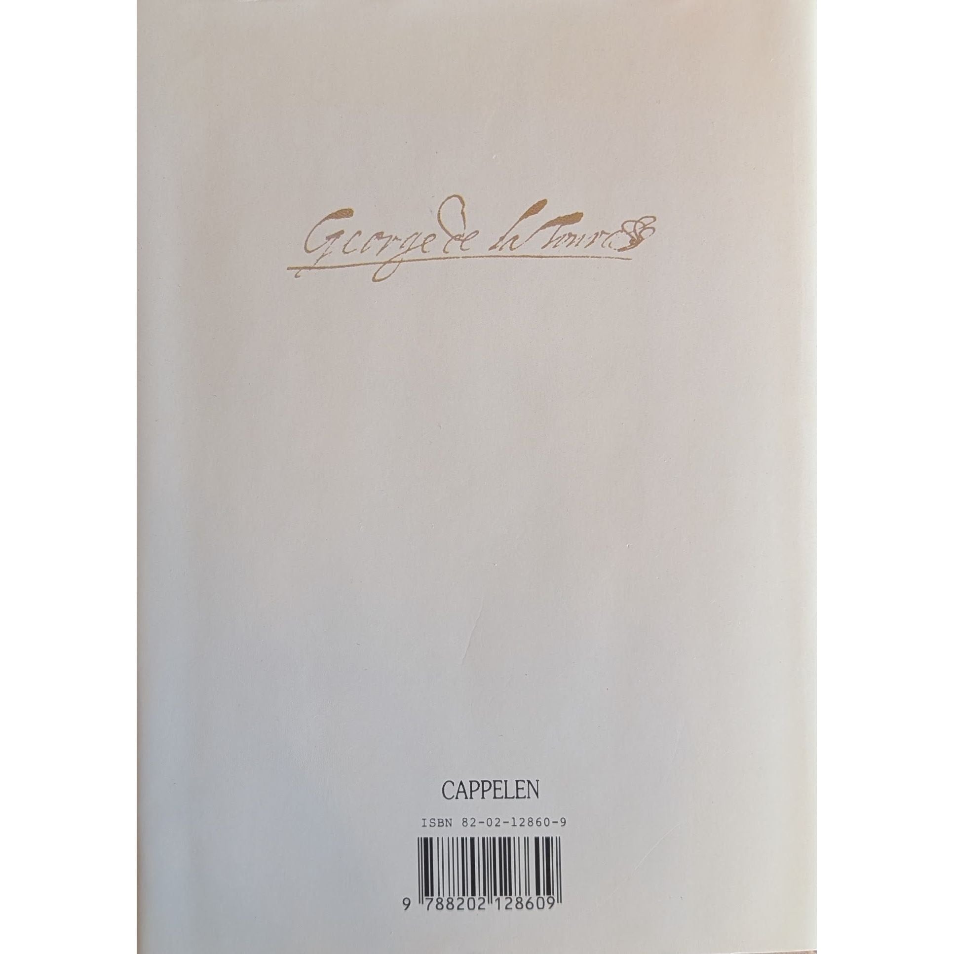 Meditasjonar over George de La Tour. Brukte bøker av Paal-Helge Haugen