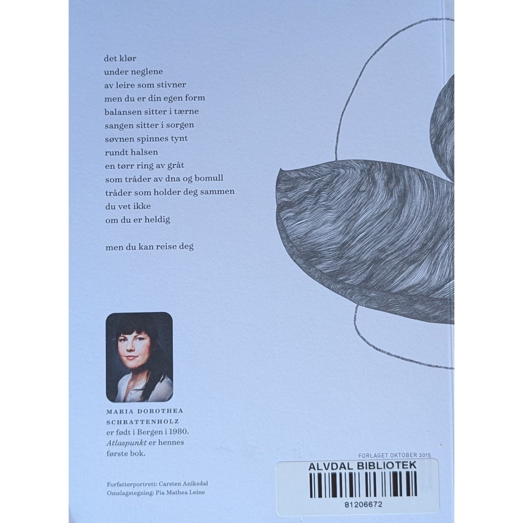 Atlaspunkt. Brukte bøker av Maria Dorothea Schrattenholz. Dikt