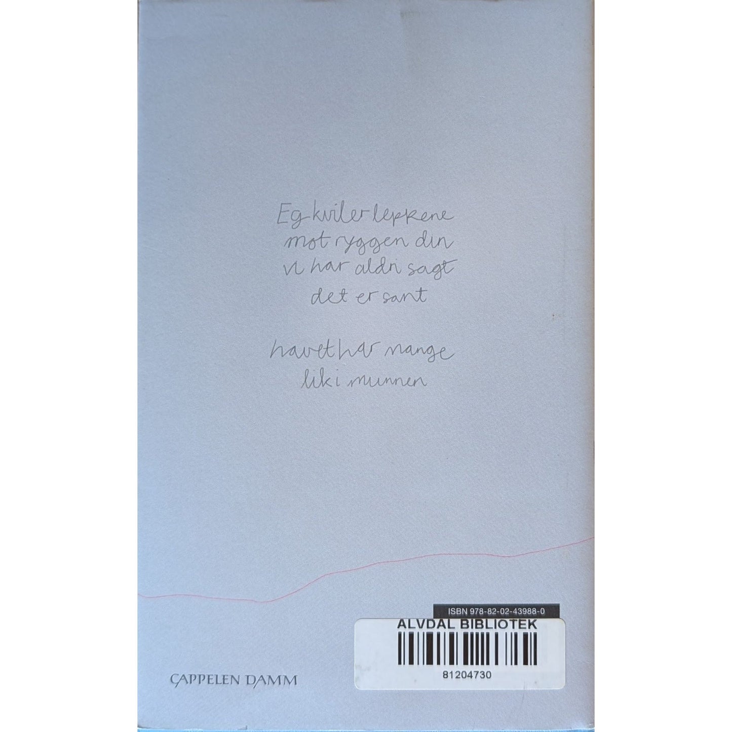 Fitta og havet.  Brukte bøker av Maja Anette Flønes Monsen. Dikt