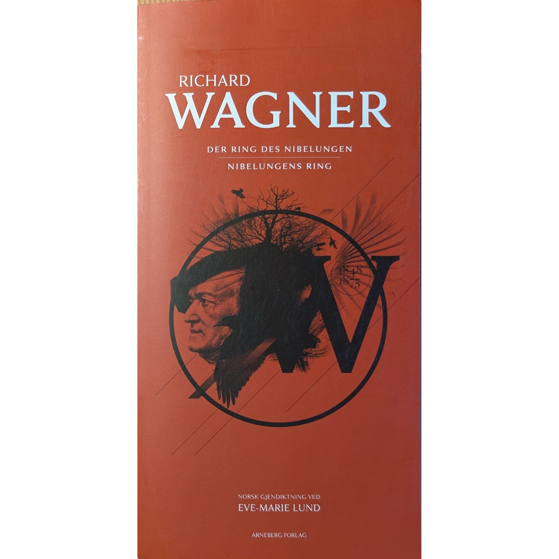 Nibelungens ring. Brukte bøker av Richard Wagner. Opera. Inventaret bokhandel