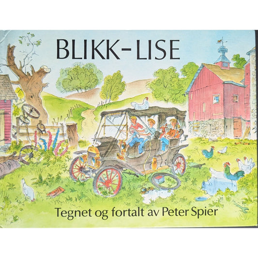 Blikk-Lise. Brukte bøker av Peter Spier. Inventaret bokhandel
