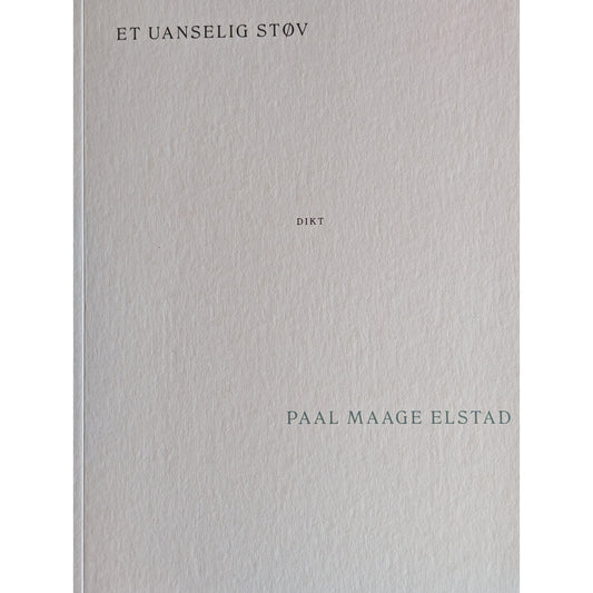 Et uanselig støv. Brukte bøker av Paal Maage Elstad. Inventaret bokhandel