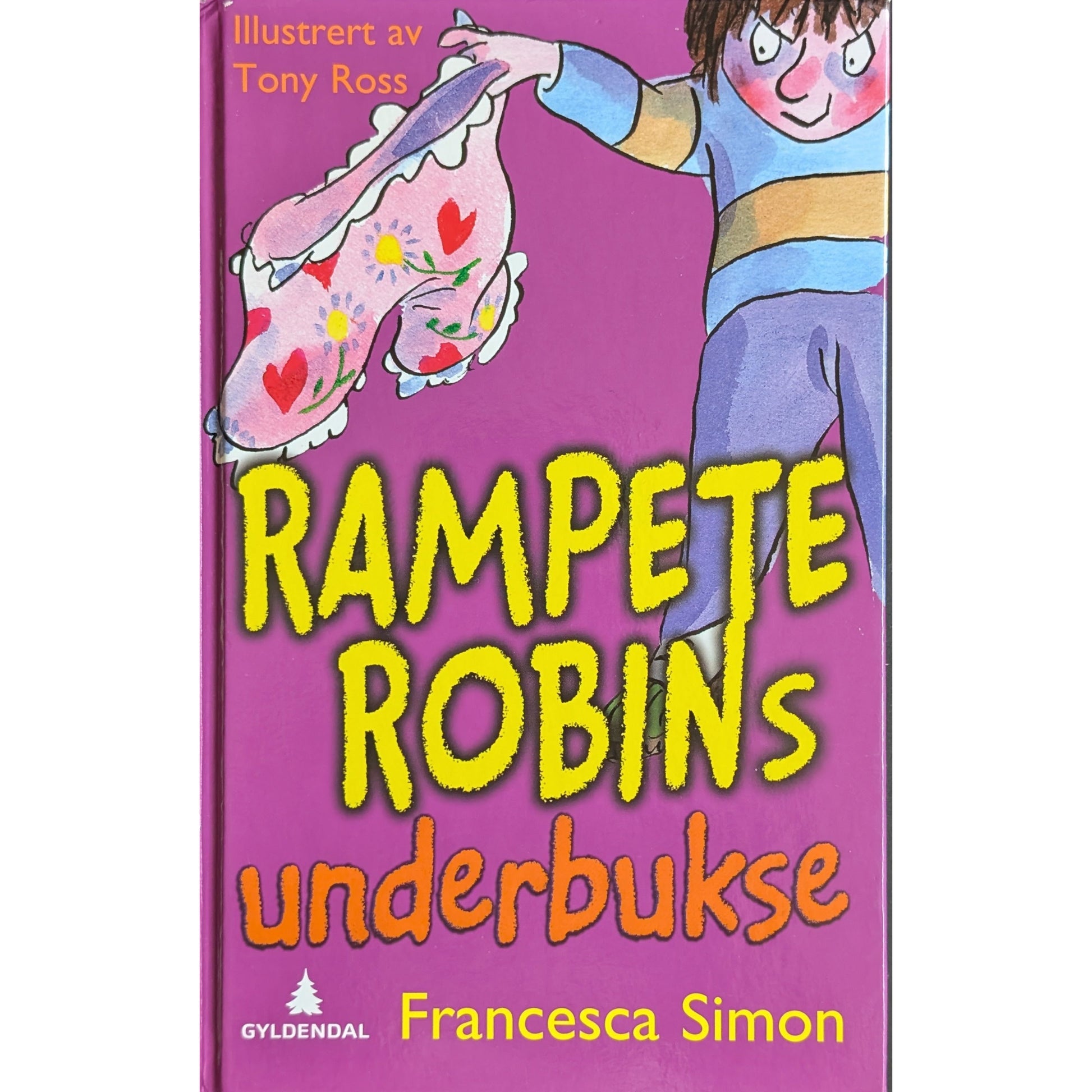 Rampete Robins underbukse. Brukte bøker av Francesca Simon. Bruktbokhandel