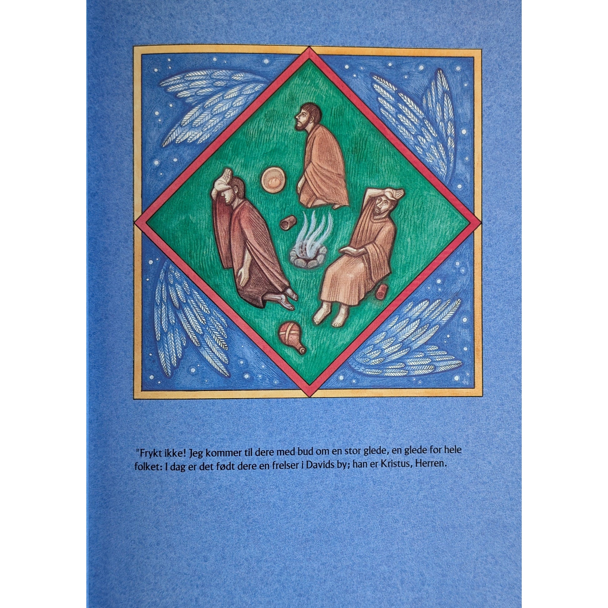 Juleevangeliet - Illustrert av Tor Lindrupsen. Brukte bøker. Bruktbokhandel
