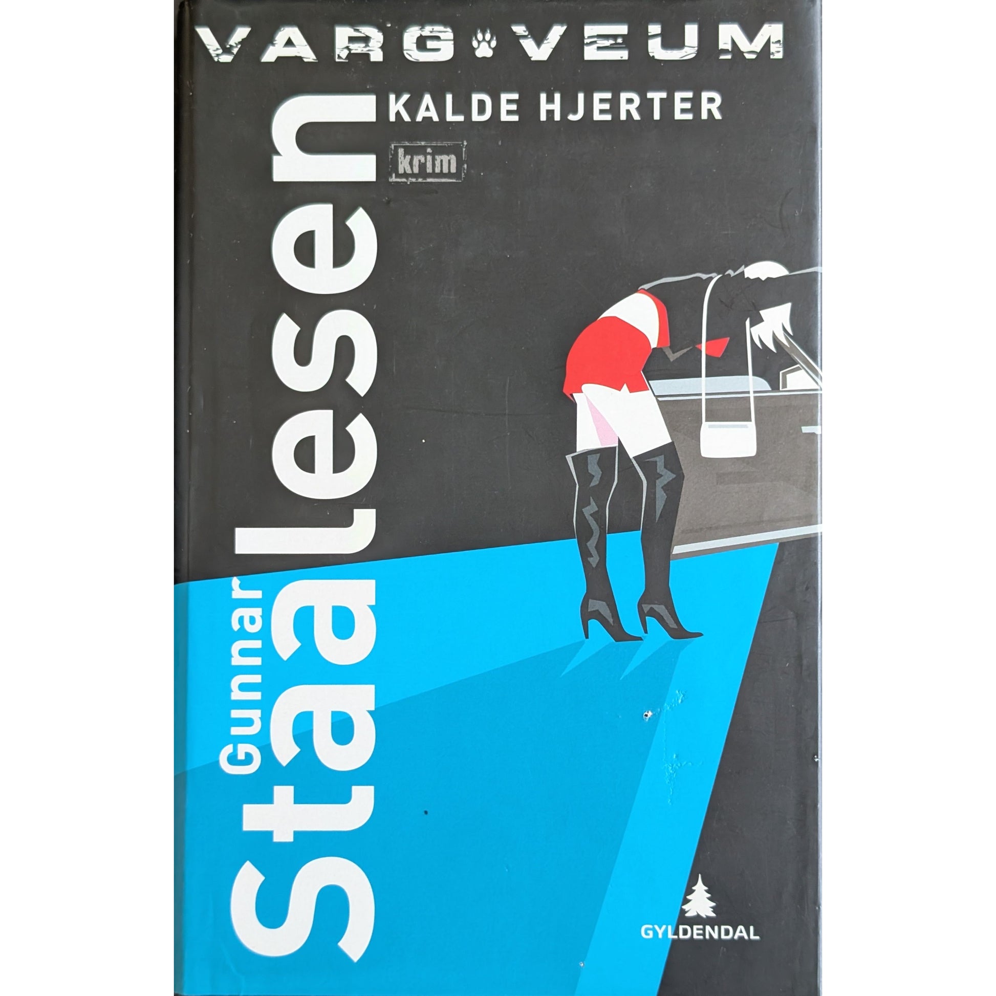 Kalde hjerter. Varg Veum 14. Brukte bøker av Gunnar Staalesen. Krim