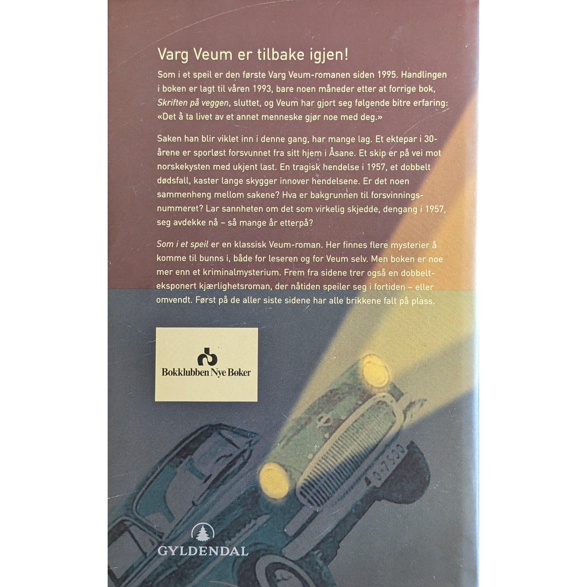 Som i et speil. Varg Veum 11. Brukte bøker av Gunnar Staalesen. 