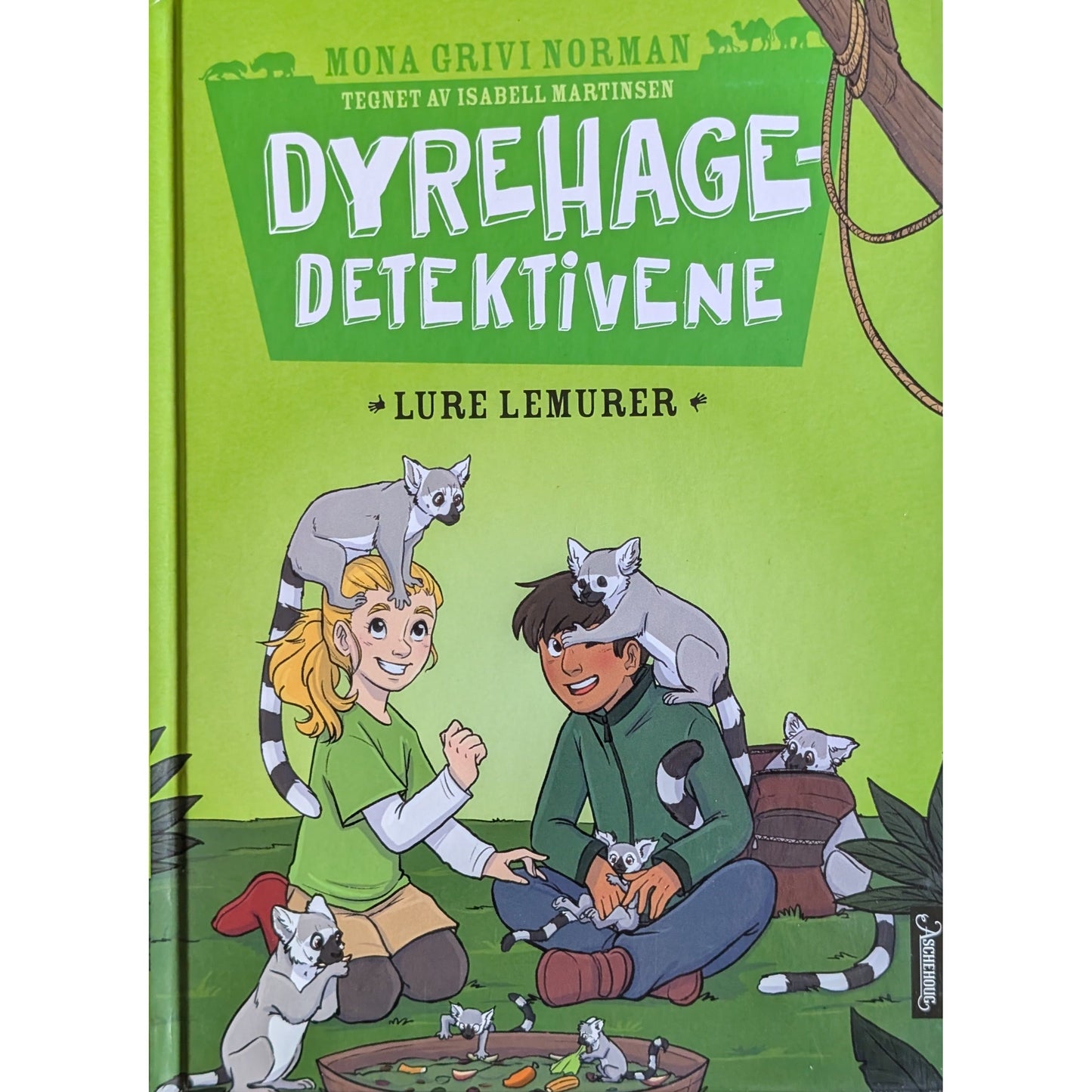 Dyrehagedetektivene - Den hvite løven - Brukte bøker av Mona Grivi Norman