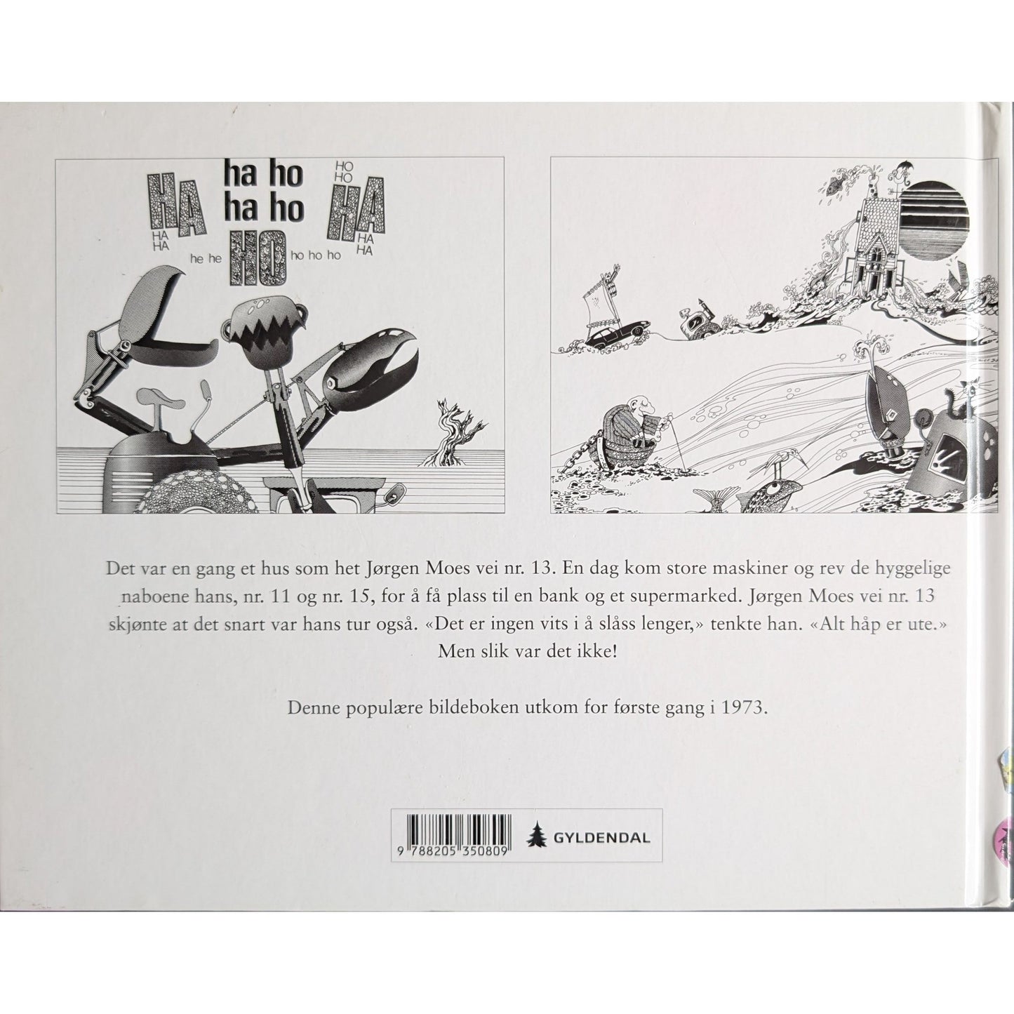 Jørgen Moes vei nr.13 av Tor Åge Bringsværd og Thore Hansen. Brukt bok