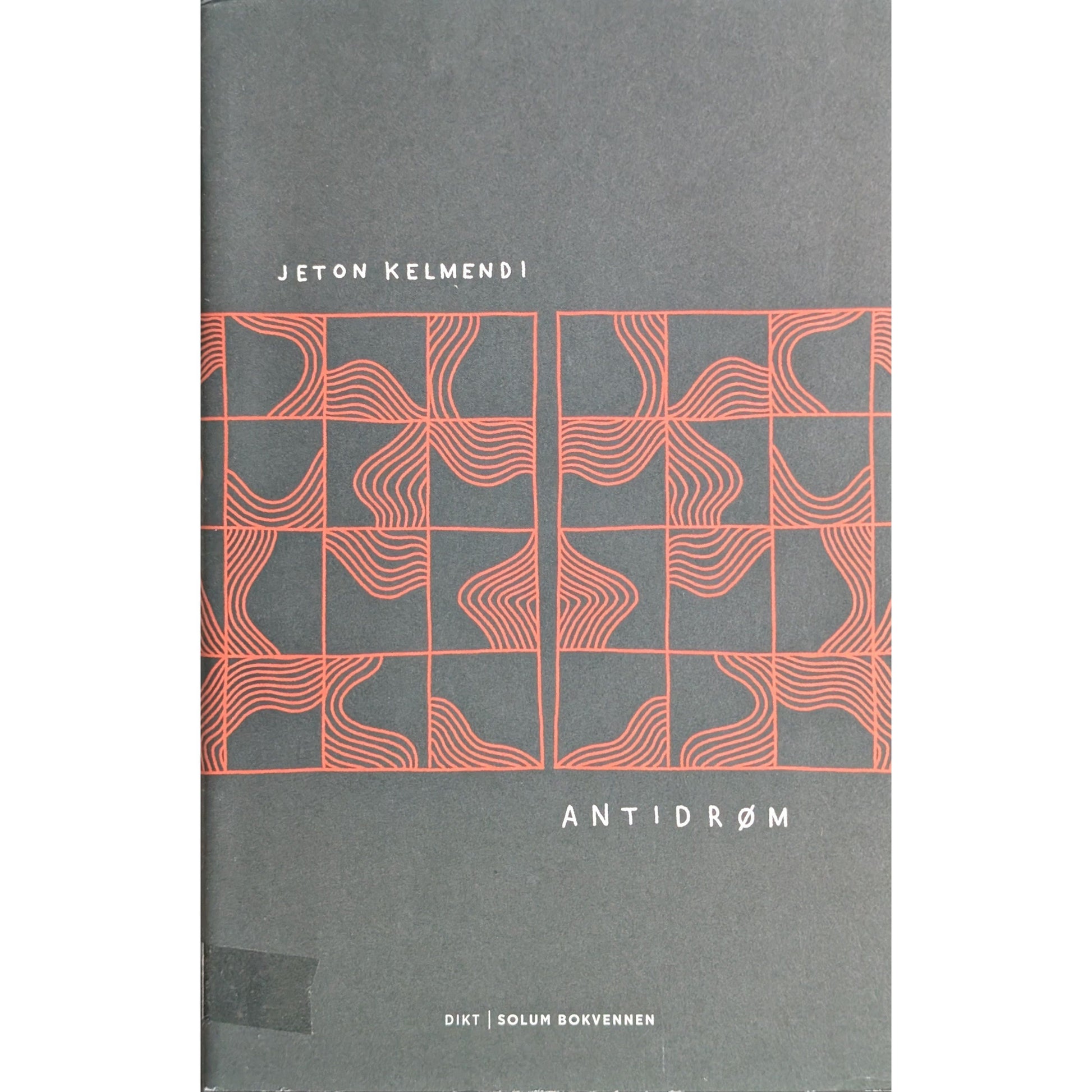 Antidrøm. Dikt. Brukte bøker av Jeton Kelmendi. Bruktbokhandel