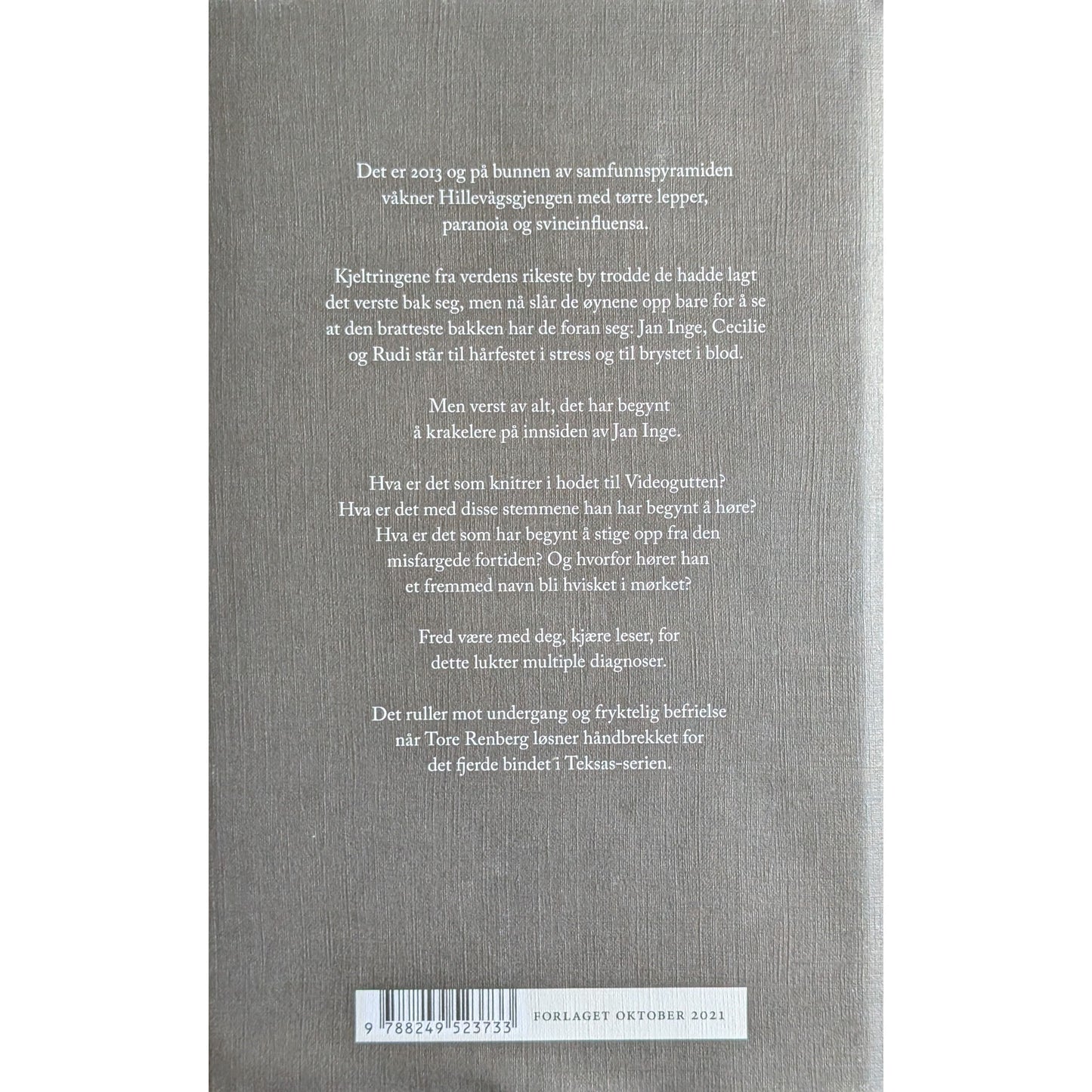 Teksas 4 - Assalamu Alaikum, brukte bøker av Tore Renberg. Bokhandel