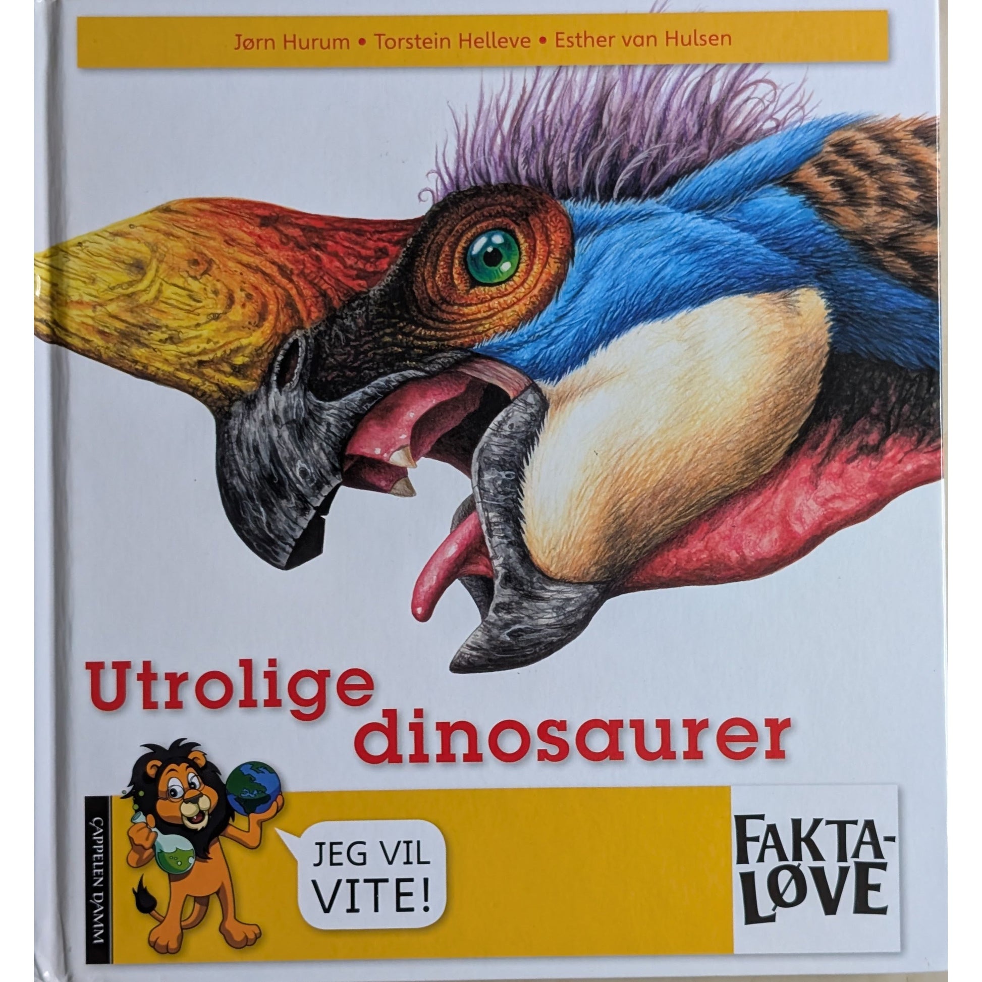 Utrolige dinosaurer. Brukt Faktaløvebok av Jørn Hurum. Bokhandel