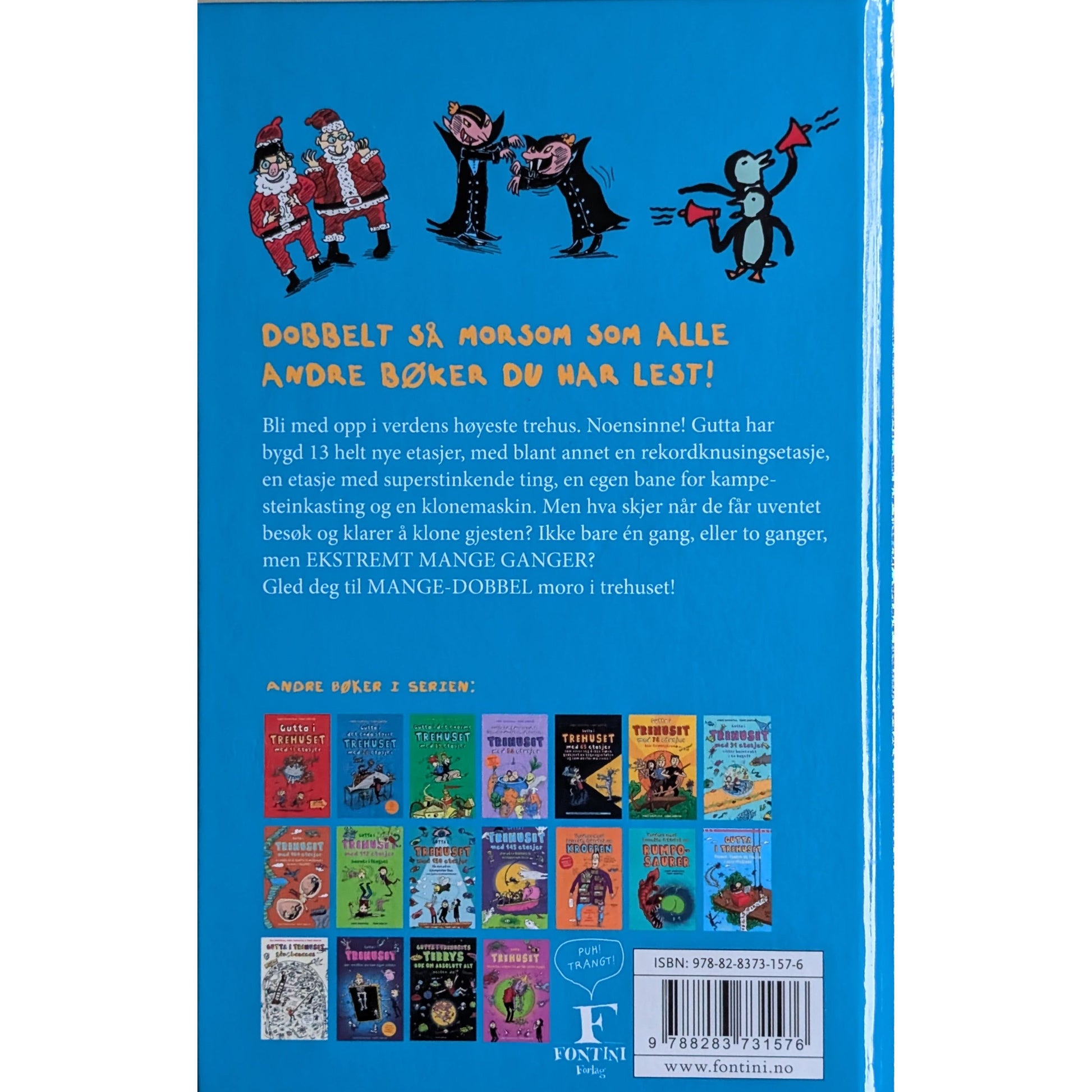 Gutta i trehuset med 156 etasjer, brukte bøker av Andy Griffiths