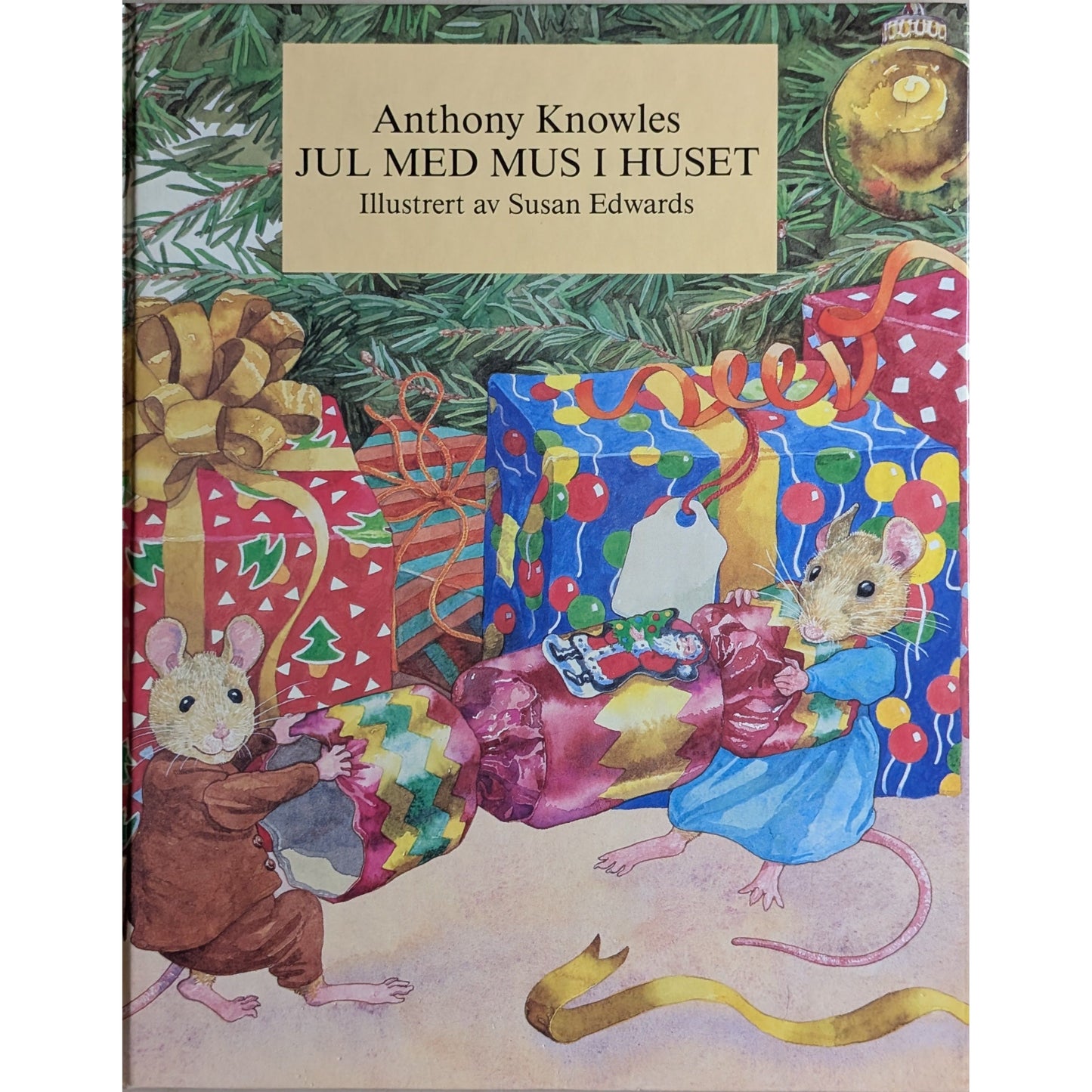 Jul med mus i huset, brukte bøker av Anthony Knowles. Bruktbokhandel