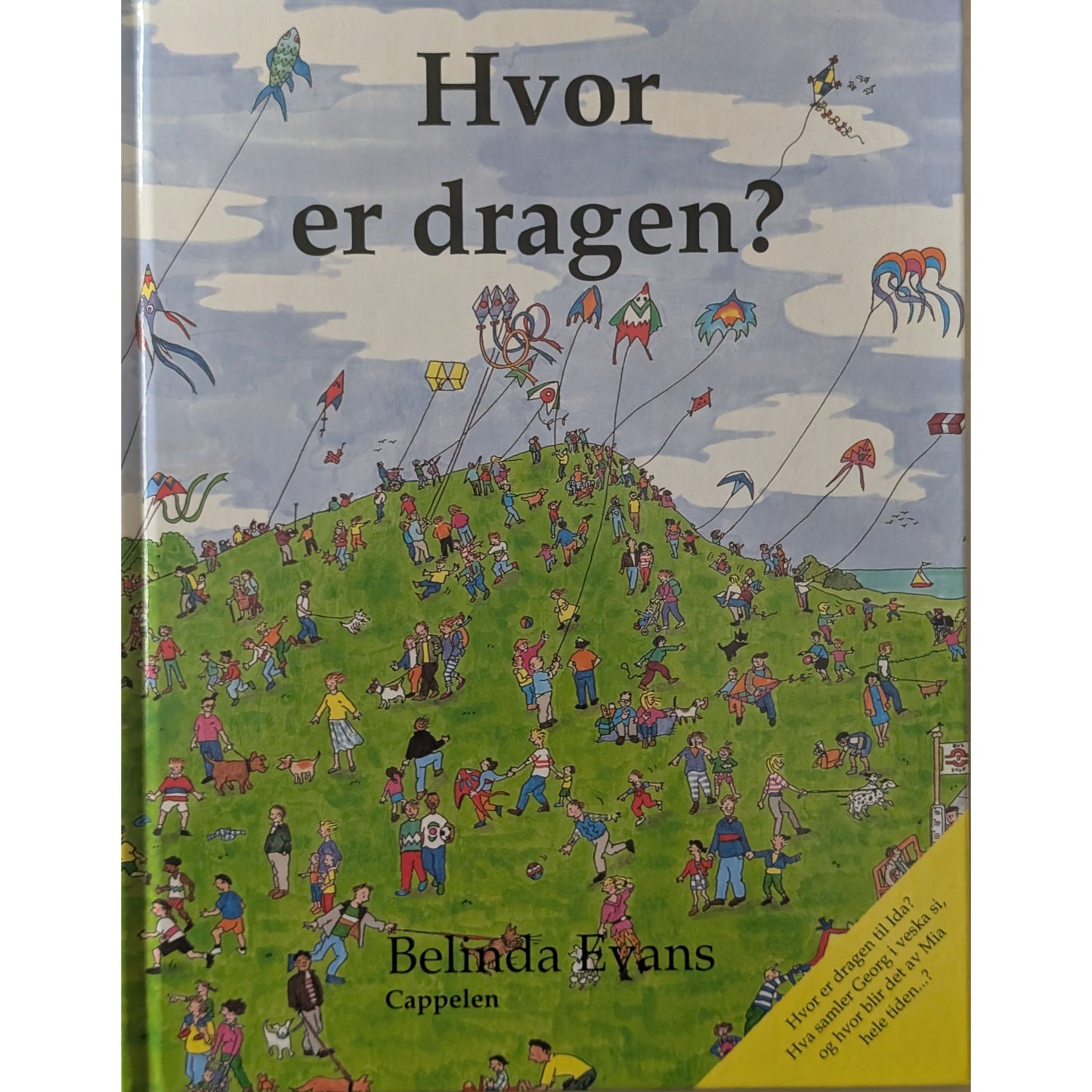 Hvor er dragen? En myldrebok, brukte bøker av Belinda Evans. Bokhandel