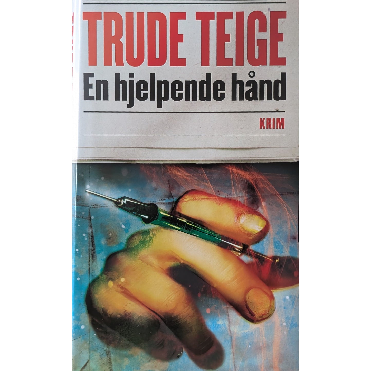 En hjelpende hånd, brukte bøker av Trude Teige. Inventaret bruktbokhandel