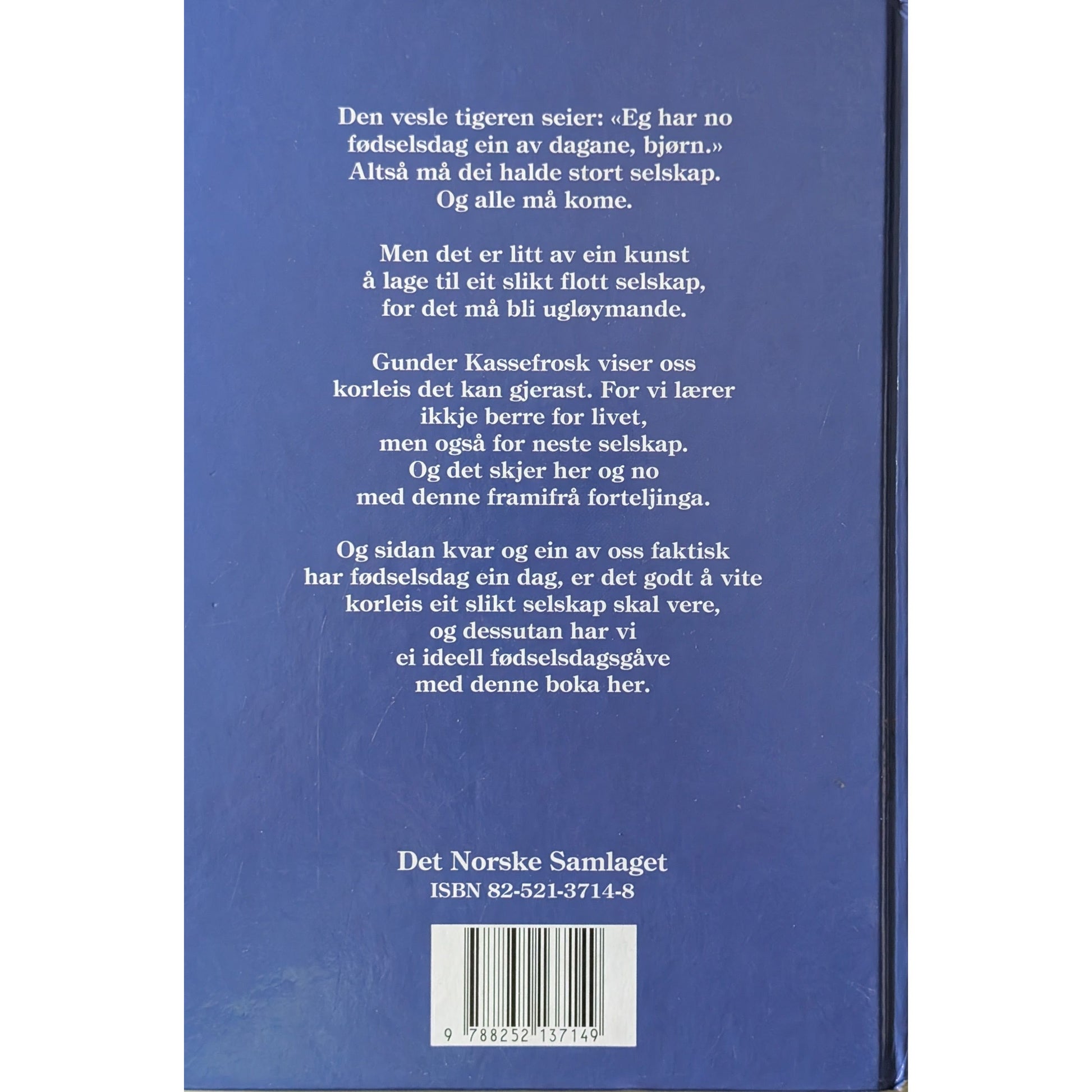 Tigeren har fødselsdag, brukte bøker av Janosch. Inventaret bruktbokhandel