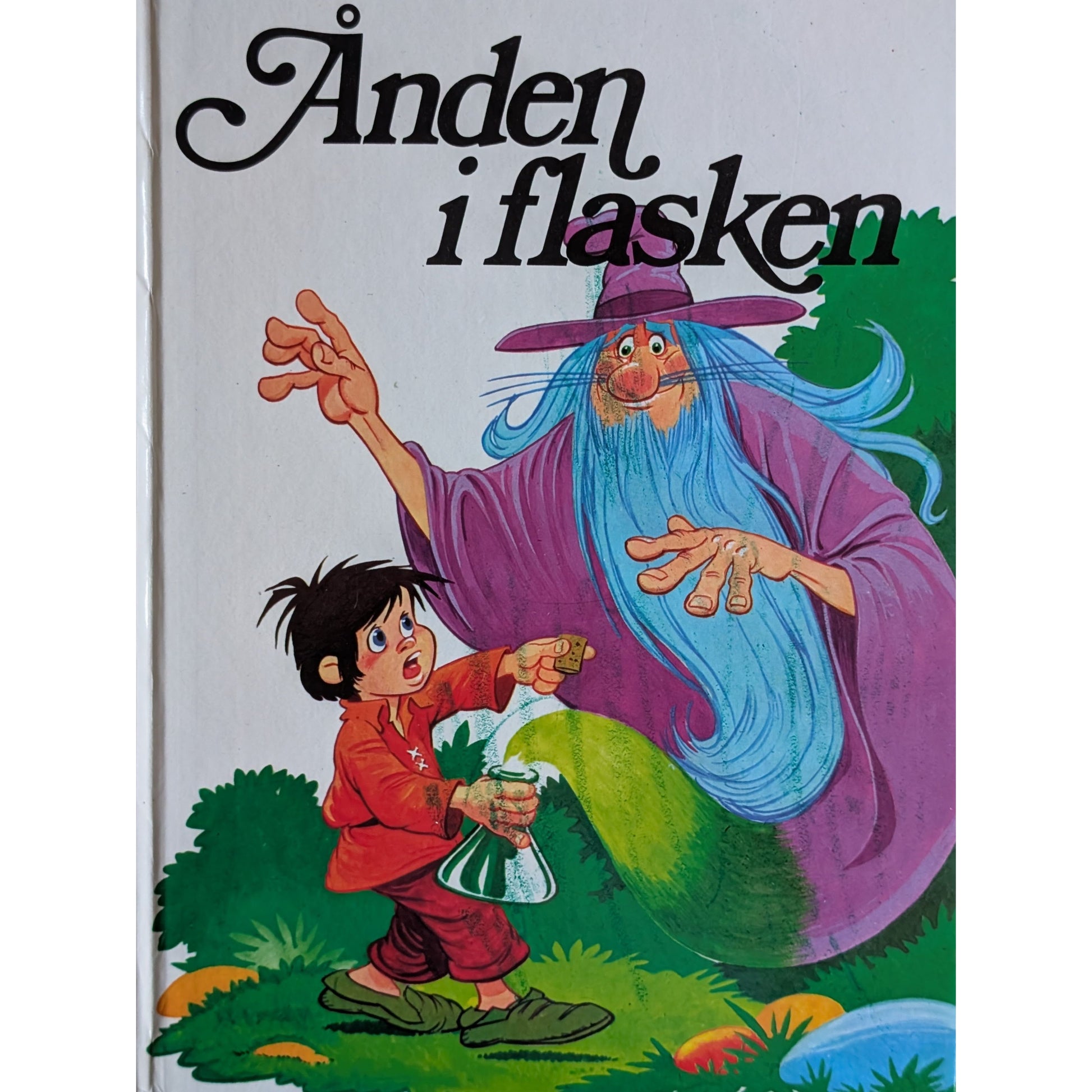 Ånden i flasken - Brukte bøker av Brødrene Grimm fra Bokklubben barnas bokpakke