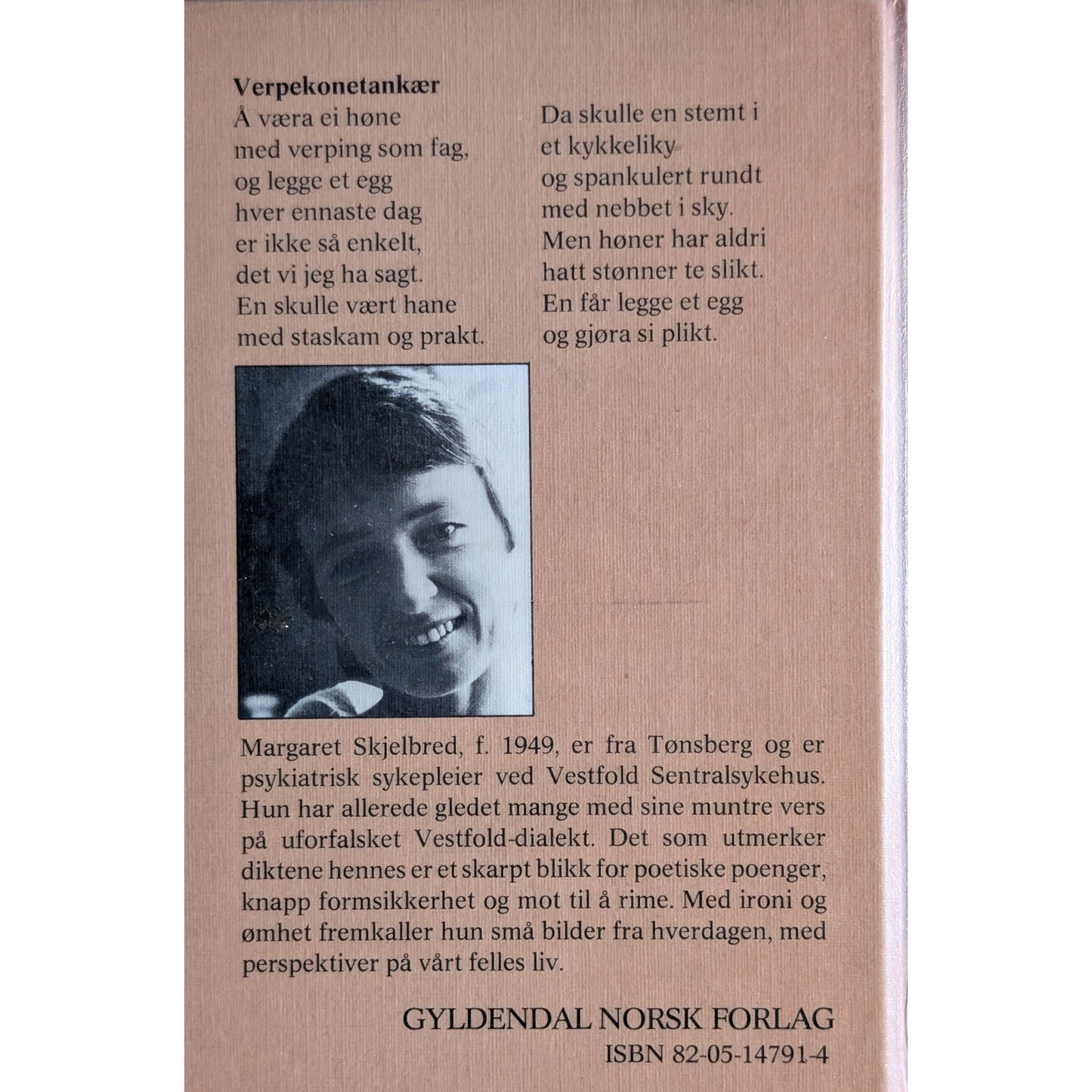 Det er aleine du er. Dikt - brukte bøker av Margaret Skjelbred.