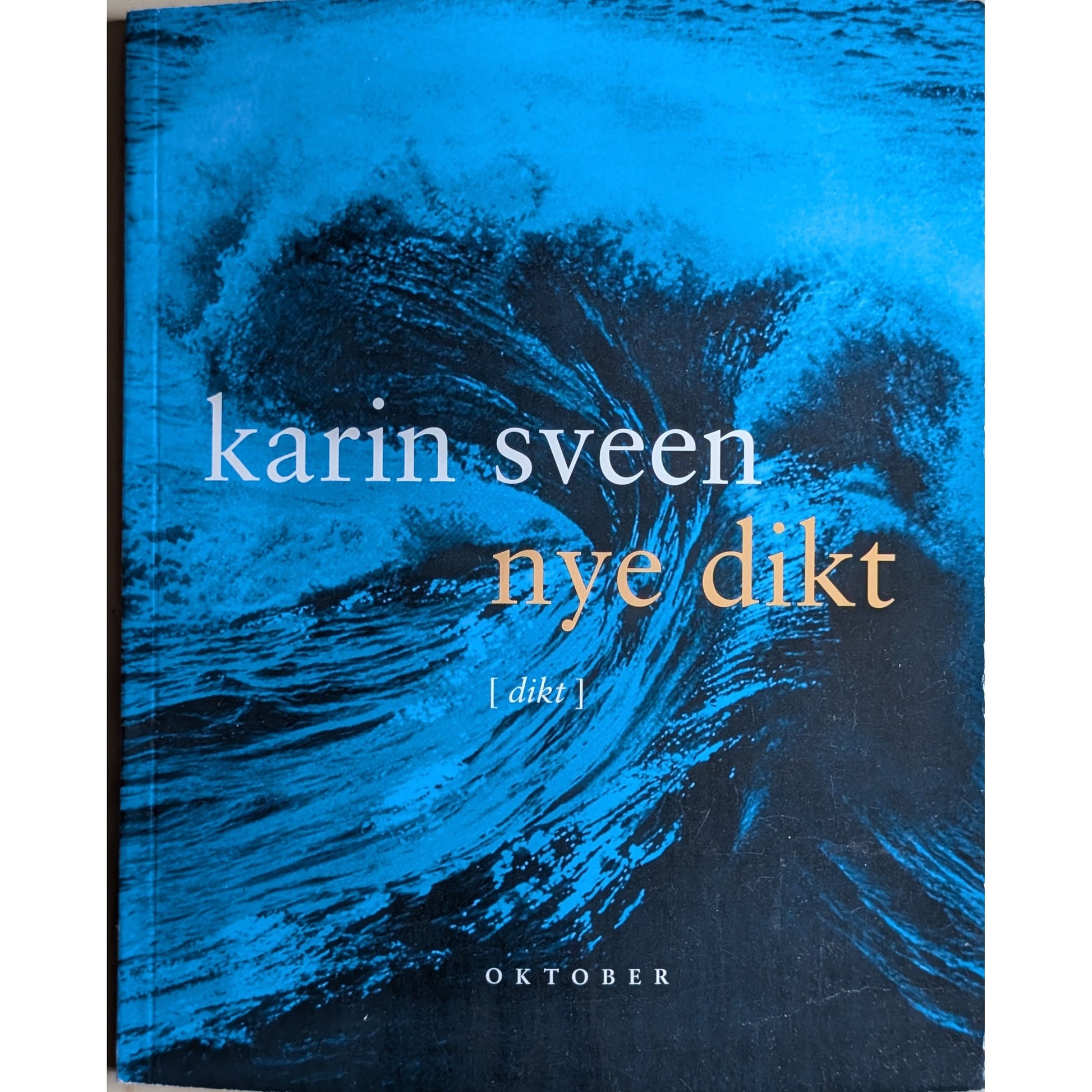 Nye dikt - brukte bøker av Karin Sveen. Inventaret bruktbokhandel