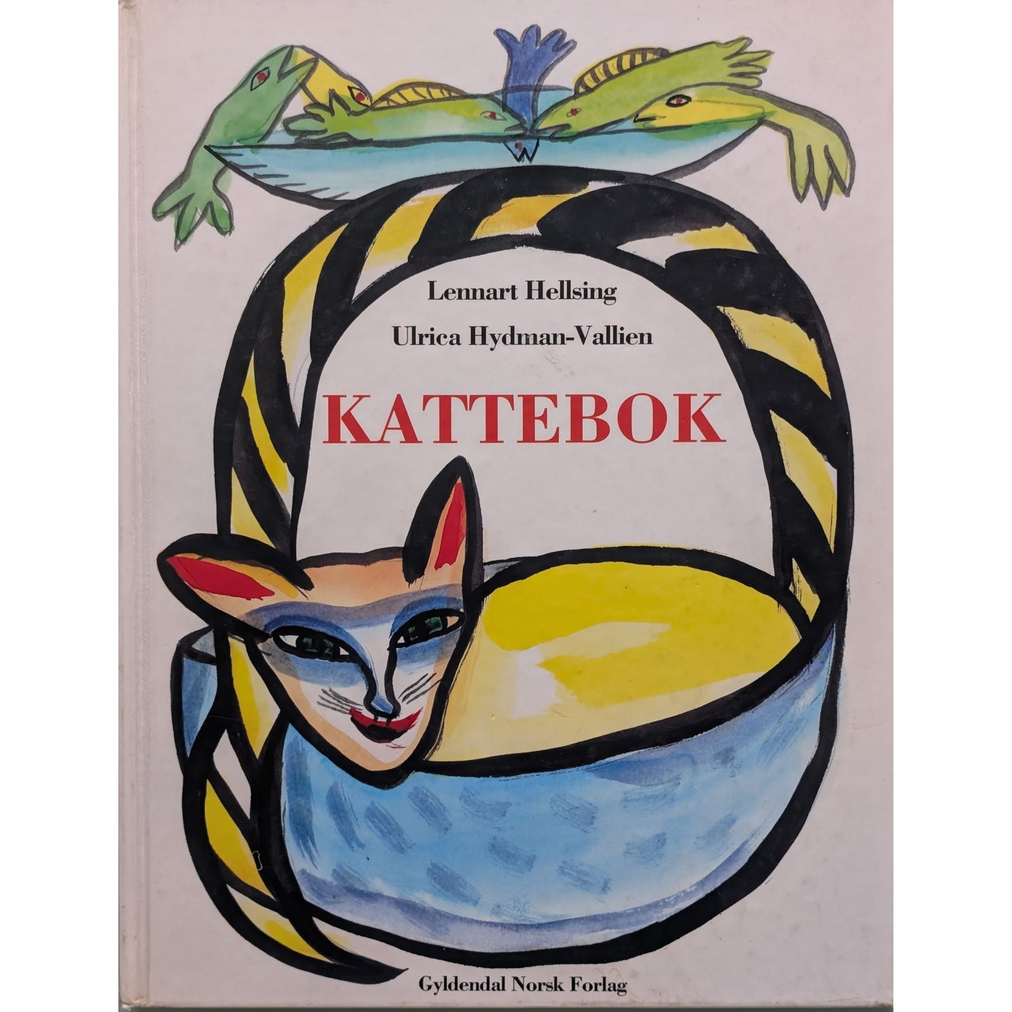 Kattebok. Brukte bøker av Lennart Hellsing. Inventaret bruktbokhandel
