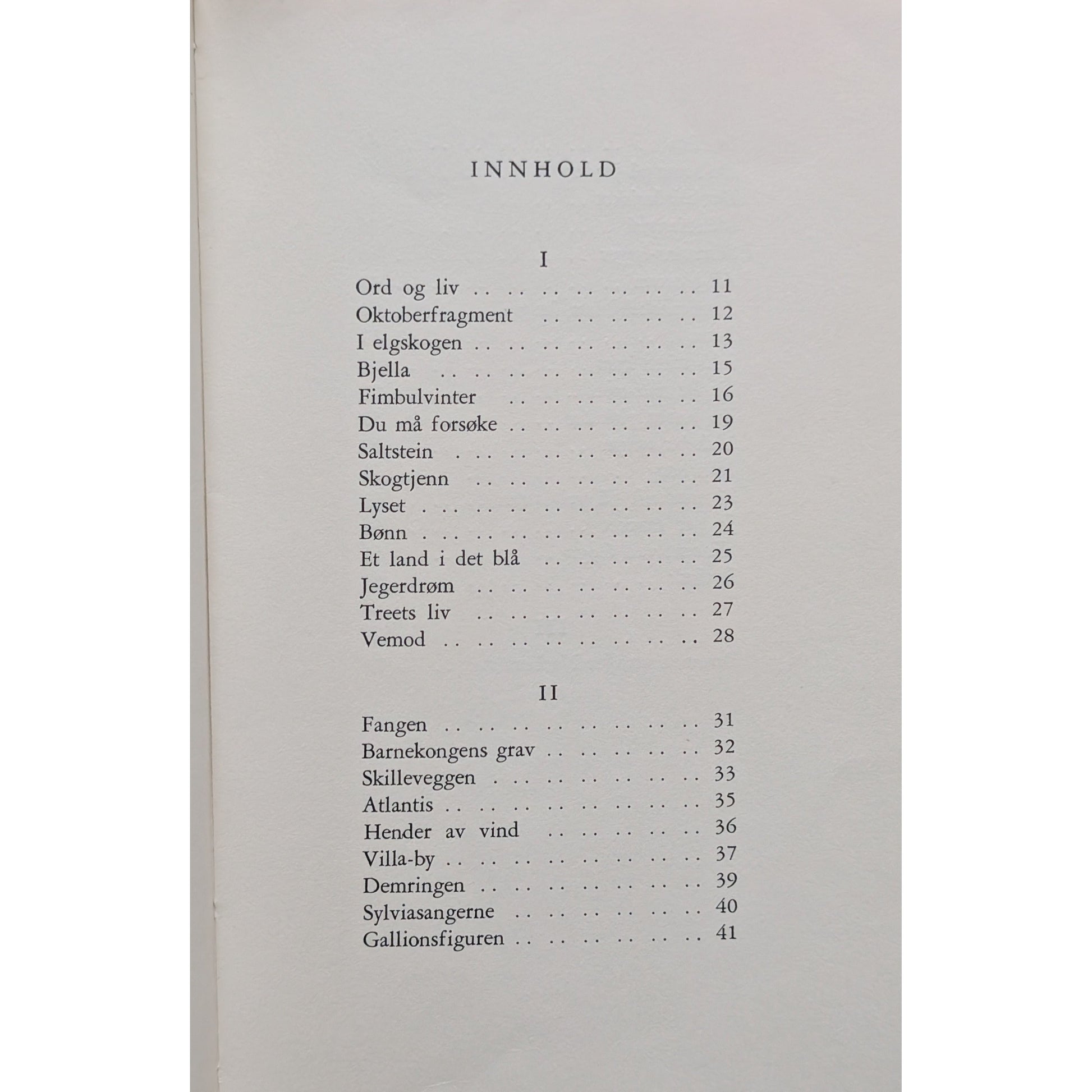 Brønnen utenfor Nachors stad. Dikt. Brukt bok av Hans Børli. 