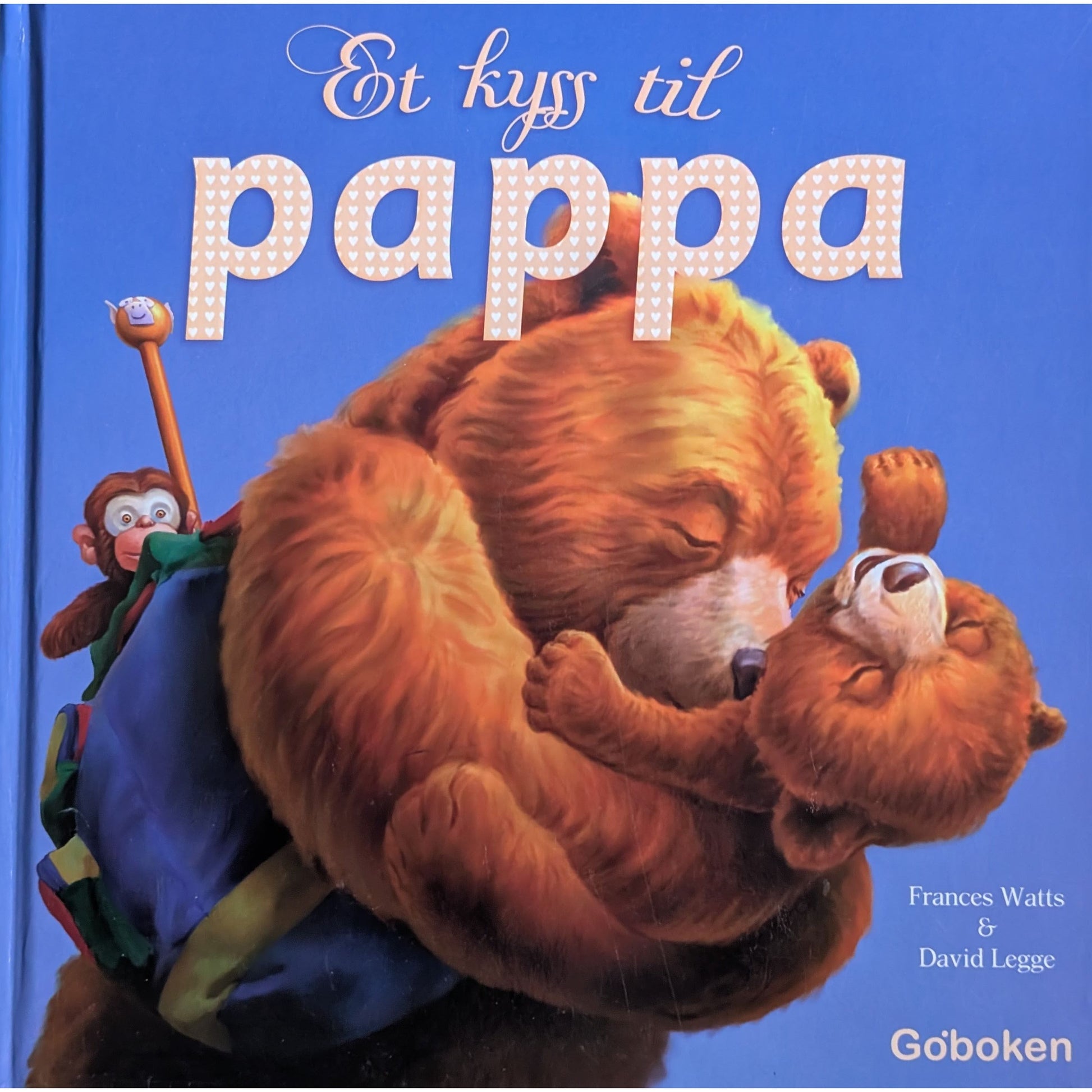 Et kyss til pappa, brukte bøker av Frances Watts. Inventaret bruktbokhandel