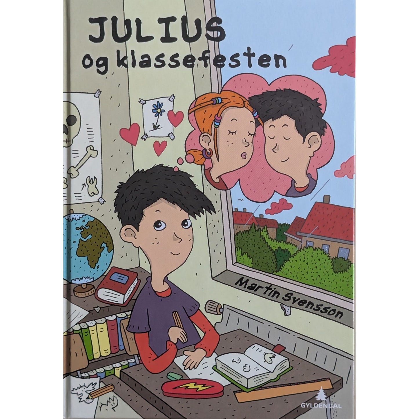 Julius og klassefesten. Brukte bøker av Martin Svensson. Bruktbokhandel