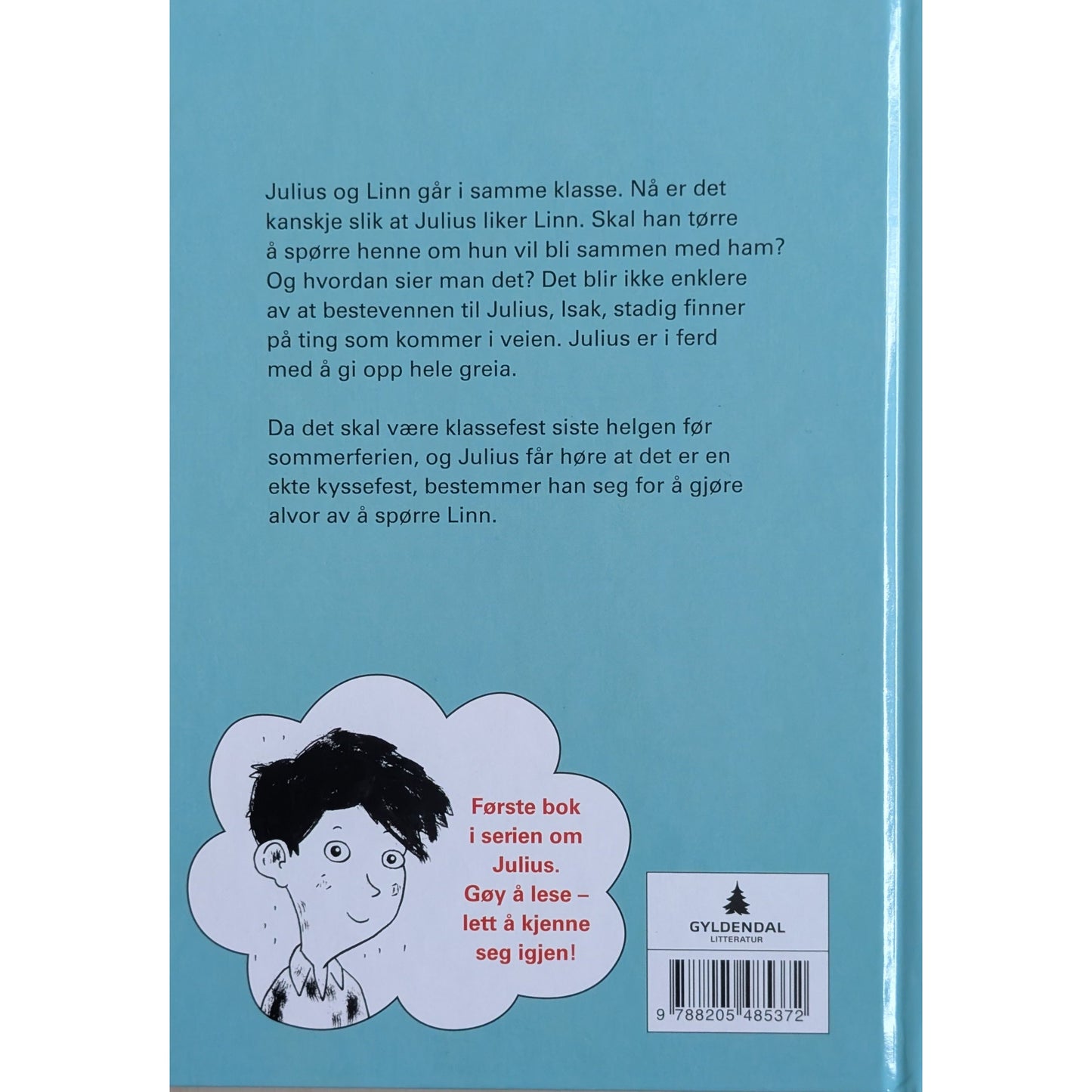 Julius og klassefesten. Brukte bøker av Martin Svensson. Bruktbokhandel