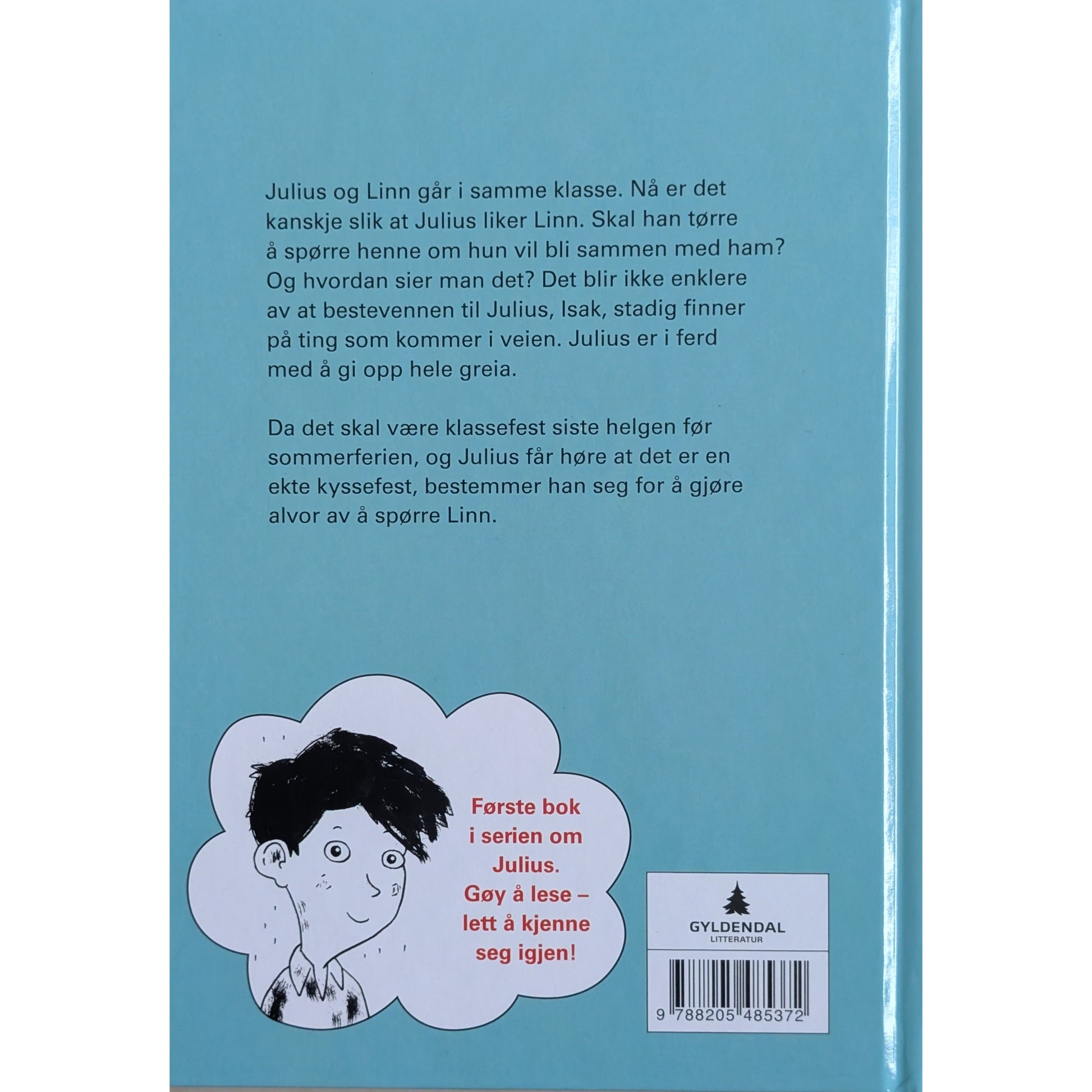 Julius og klassefesten. Brukte bøker av Martin Svensson. Bruktbokhandel