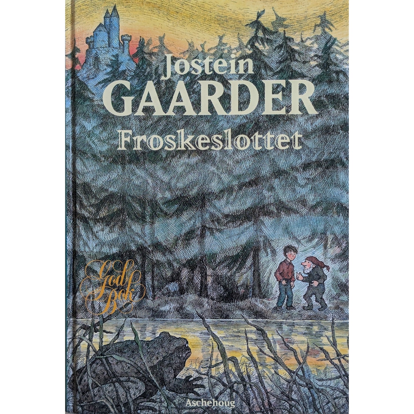 Froskeslottet, brukte bøker av Jostein Gaarder. Inventaret bruktbokhandel
