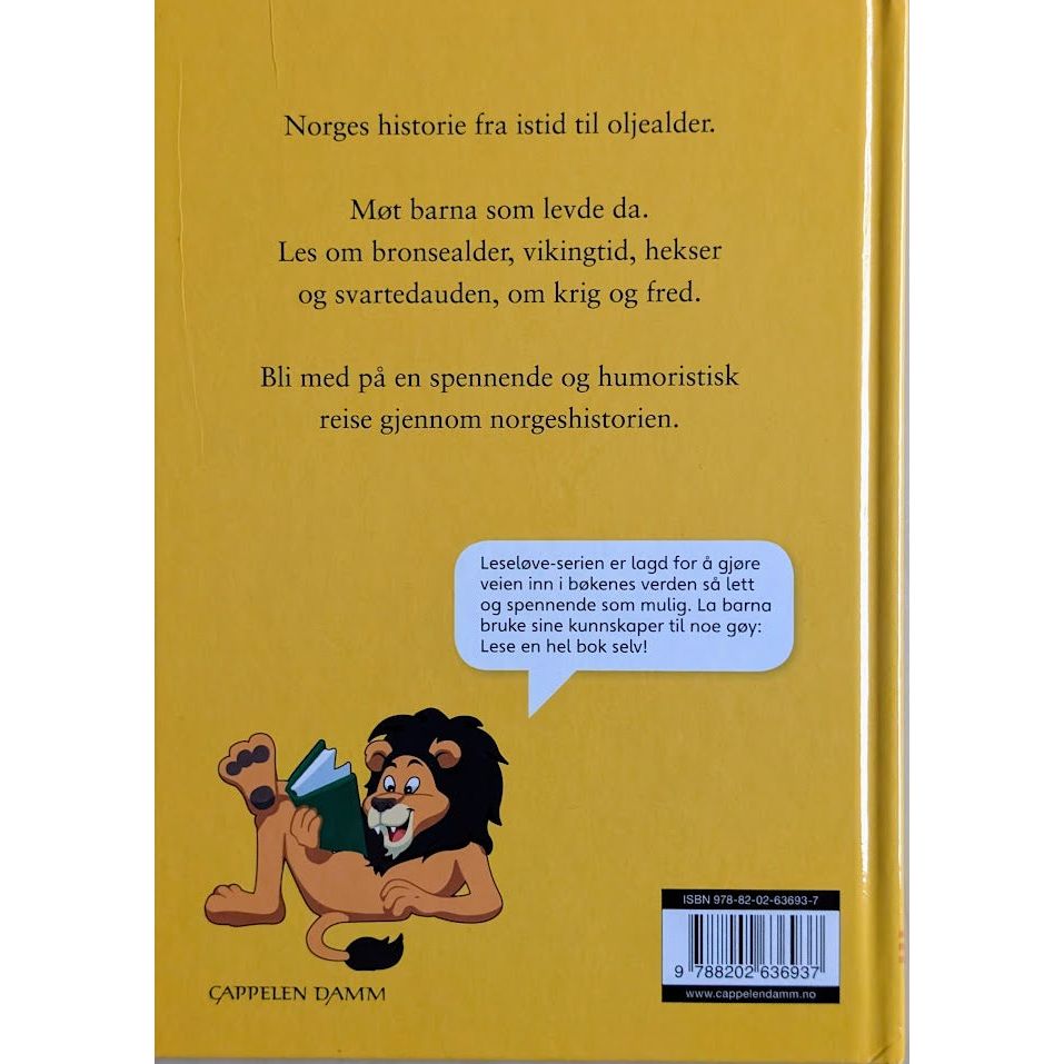 Norgeshistorien på 1-2-3, brukte bøker av Cecilie Winger. Leseløve