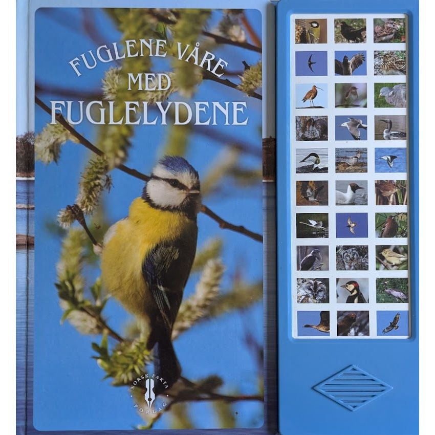 Fuglene våre med fuglelydene  - Brukte fuglebøker.  Bruktbokhandel