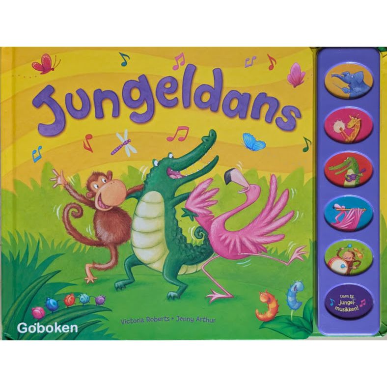 Jungeldans. Bok med lyd