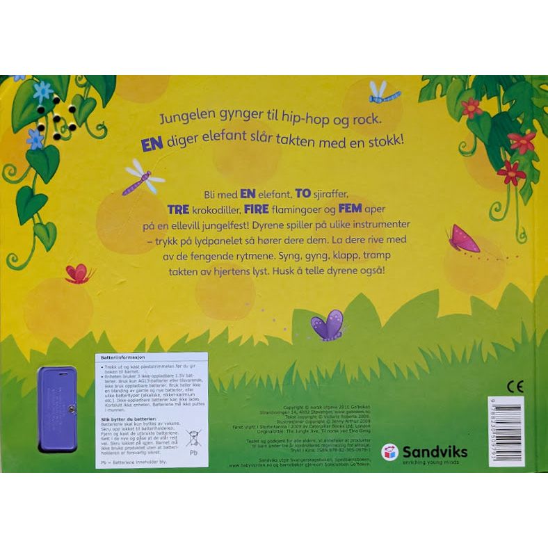 Jungeldans. Bok med lyd