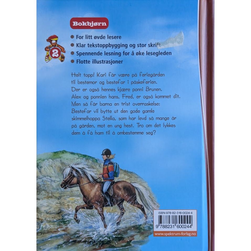 Bokbjørn 2-serien: En ny hest på gården