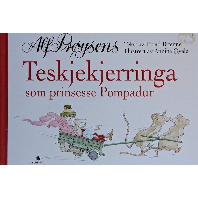 Teskjekjerringa som prinsesse Pompadur, brukte bøker av Trond Brænne