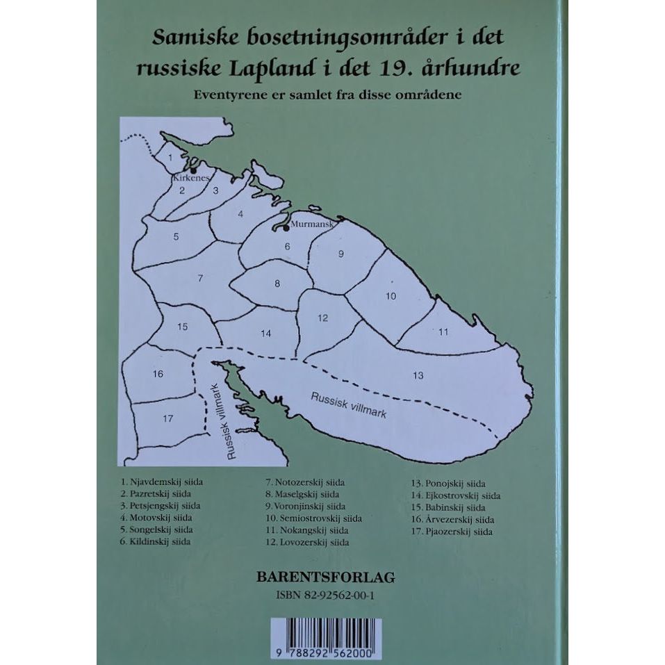 Samiske eventyr - Brukte bøker av Astrid og Vigdis Våvang. Brukt bok