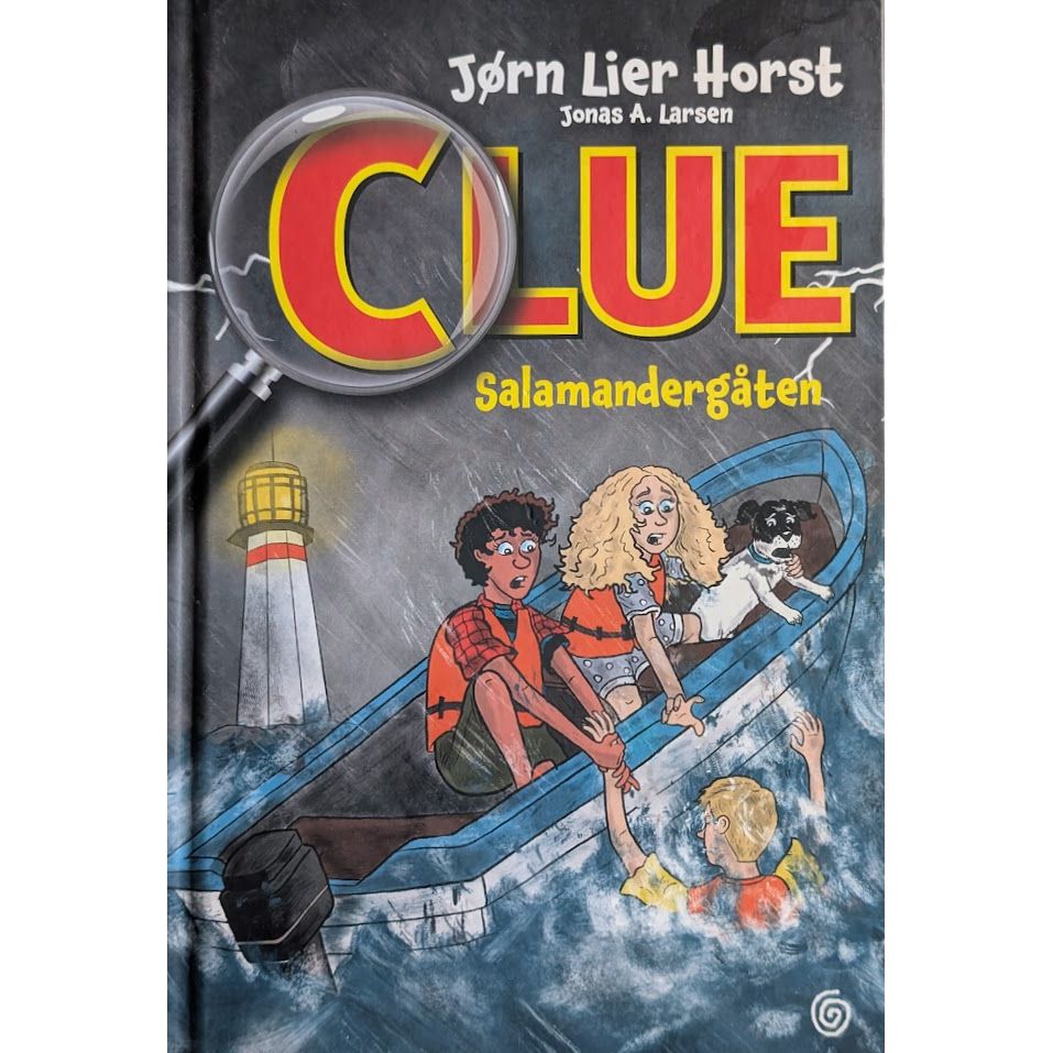 Salamandergåten, Tegneserie, Clueserien 1 Brukt bok av Jørn Lier Horst