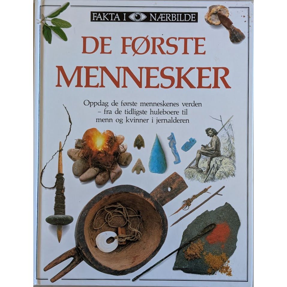 De første mennesker - Faktabok. Brukte bøker Inventaret bokhandel