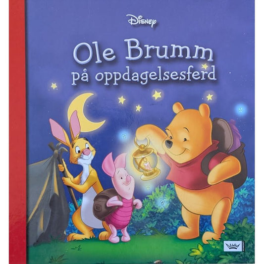 Ole Brumm på oppdagelsesferd. Brukt bok fra Disney. Bruktbokhandel