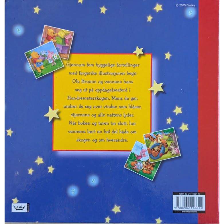 Ole Brumm på oppdagelsesferd. Brukt bok fra Disney. Bruktbokhandel