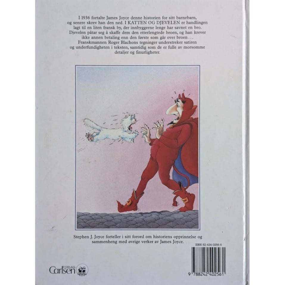Katten og Djevelen, brukte bøker av James Joyce. Bruktbokhandel