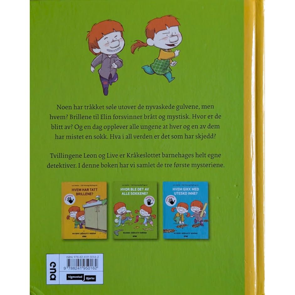 Mysteriene i Kråkeslottet barnehage. Briller, sokker og utesko, Lars Mæhle