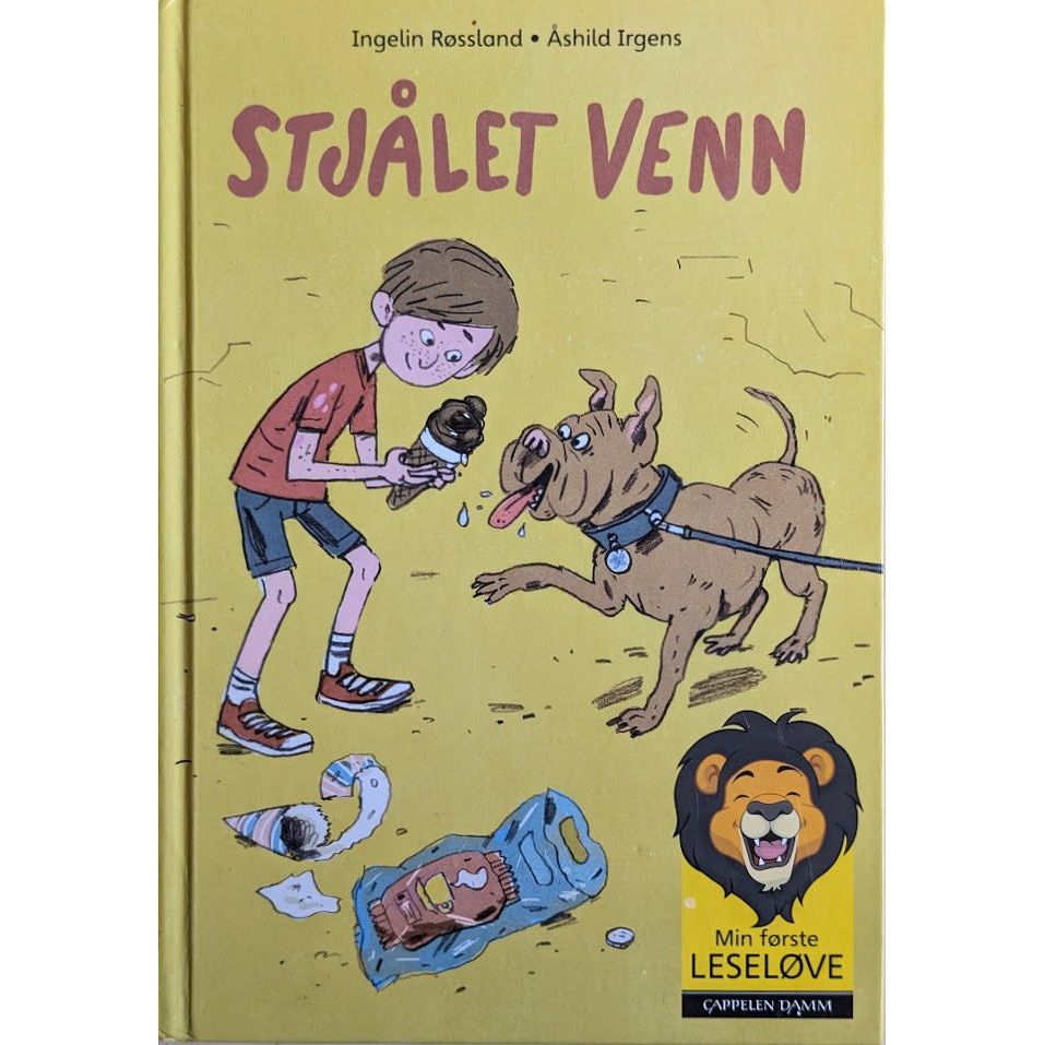 Stjålet venn. Leseløve. Brukte bøker av Ingelin Røssland.  Bruktbokhandel